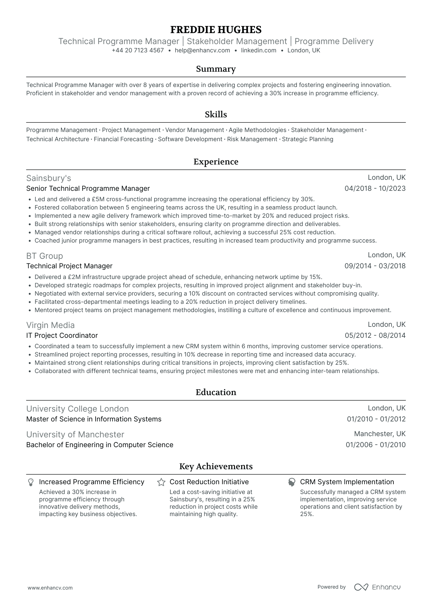 Program Manager in Cybersecurity