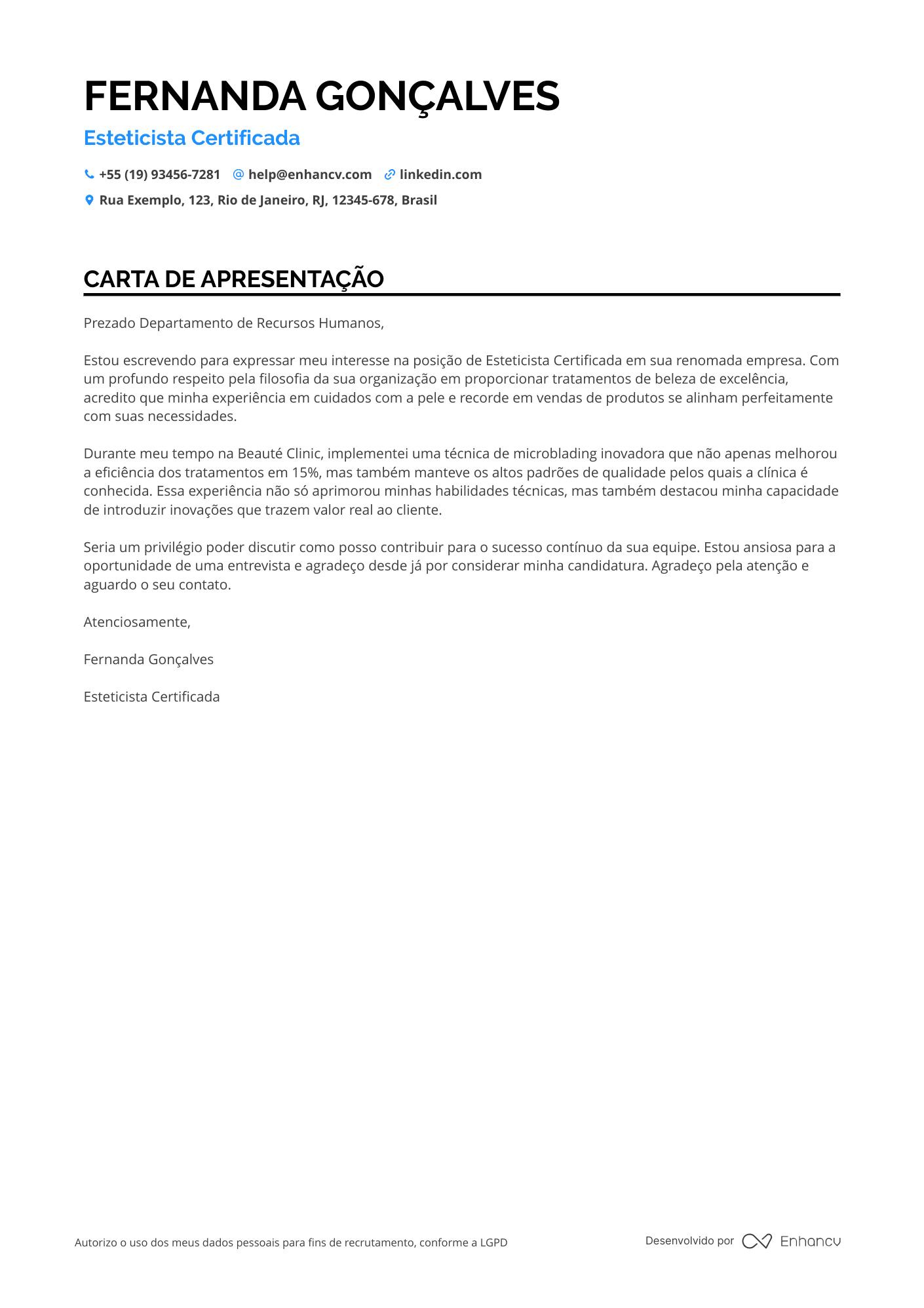 Esteticista de Microblading