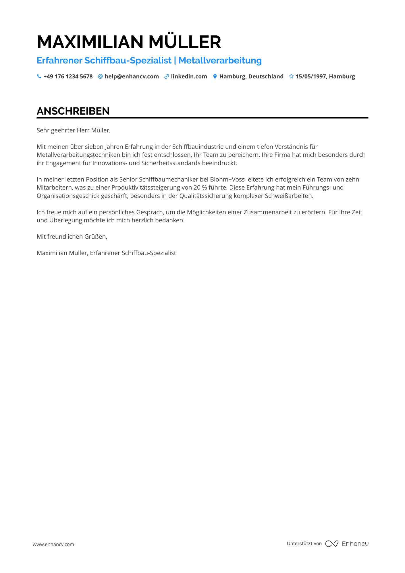 Handwerker in der Schiffbauindustrie