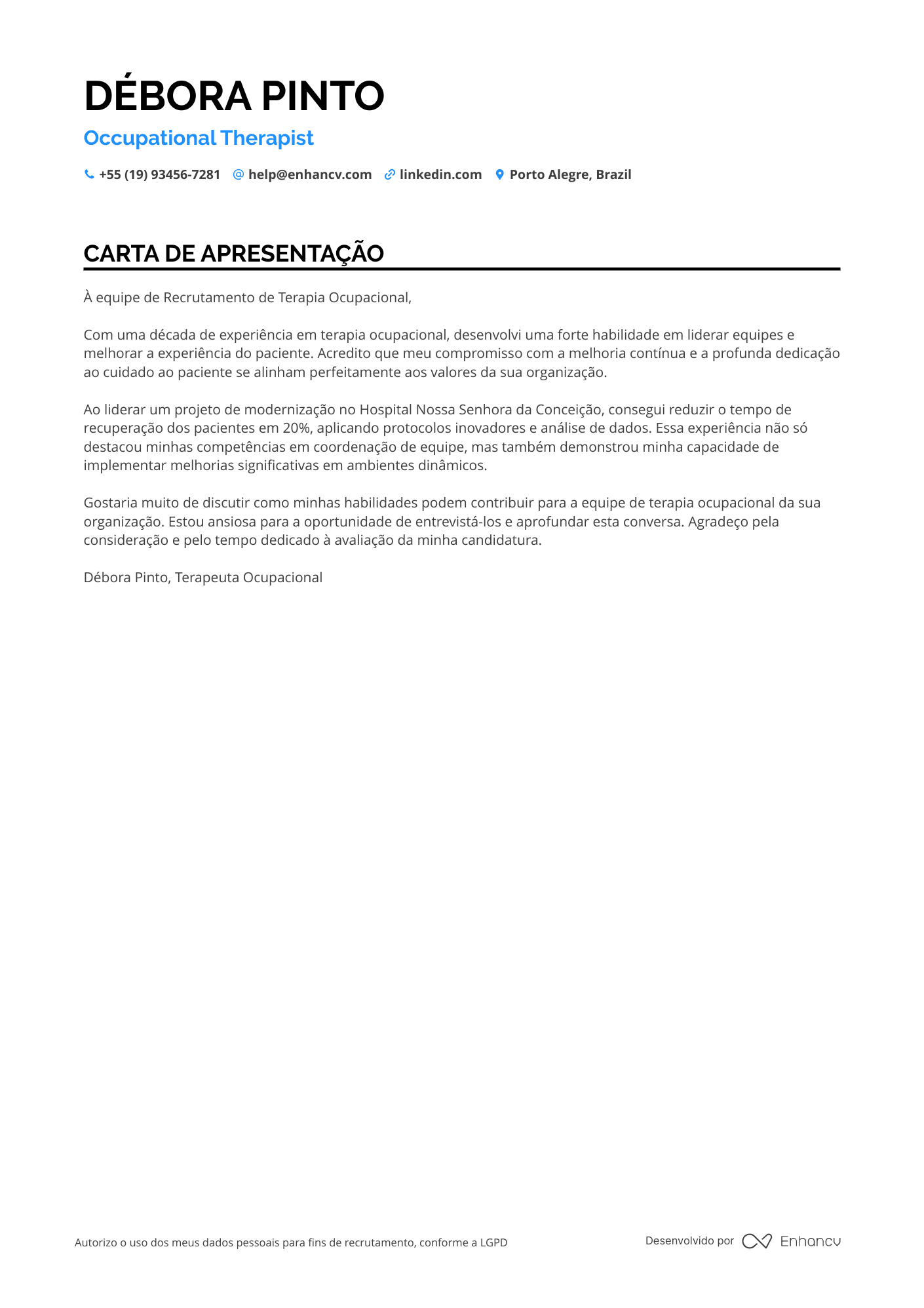 Terapeuta Ocupacional em Oncologia