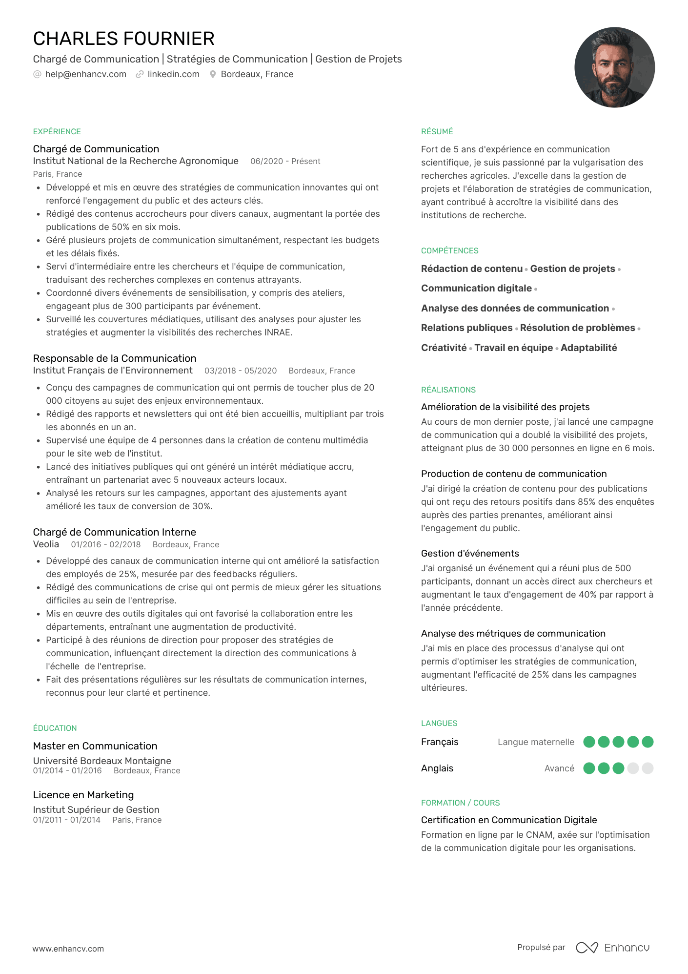 Chargé·e de communication confirmé·e
