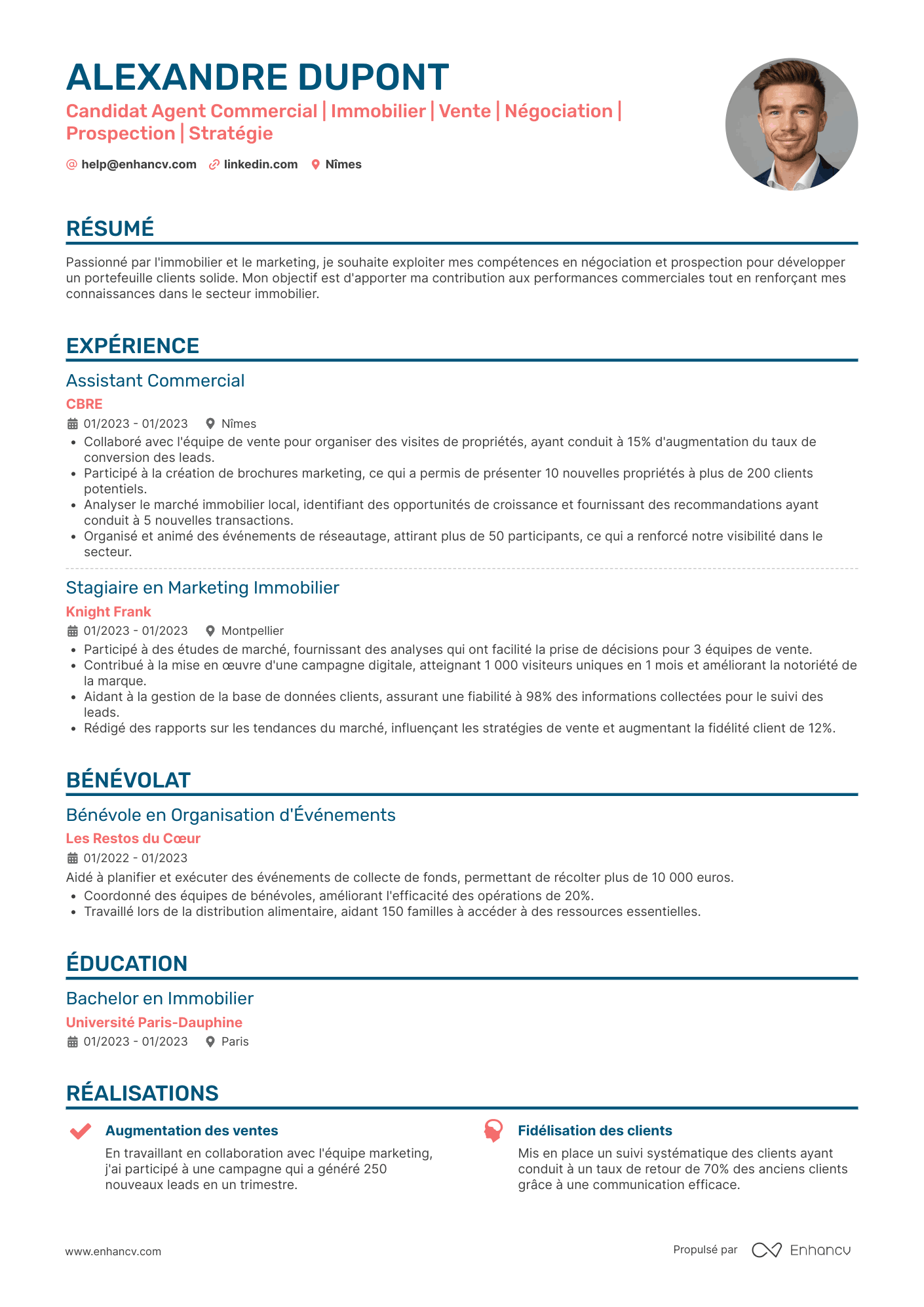 Agent immobilier débutant