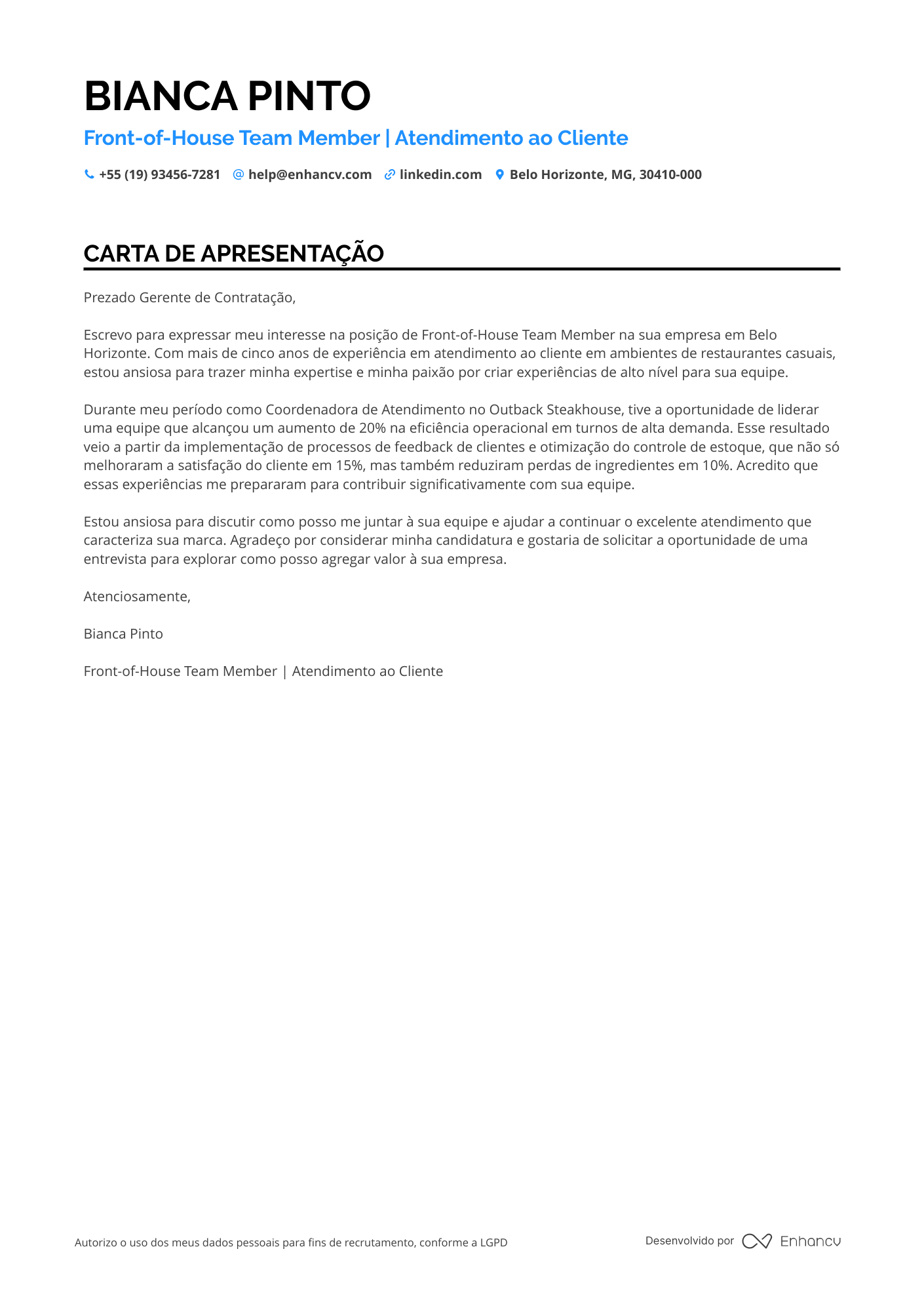 Caixa de Restaurante