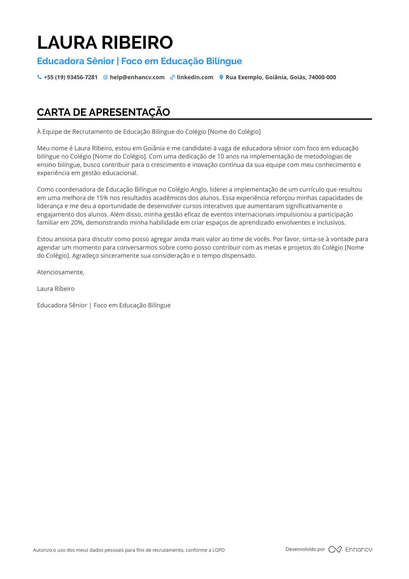 Professor Infantil de Ciências
