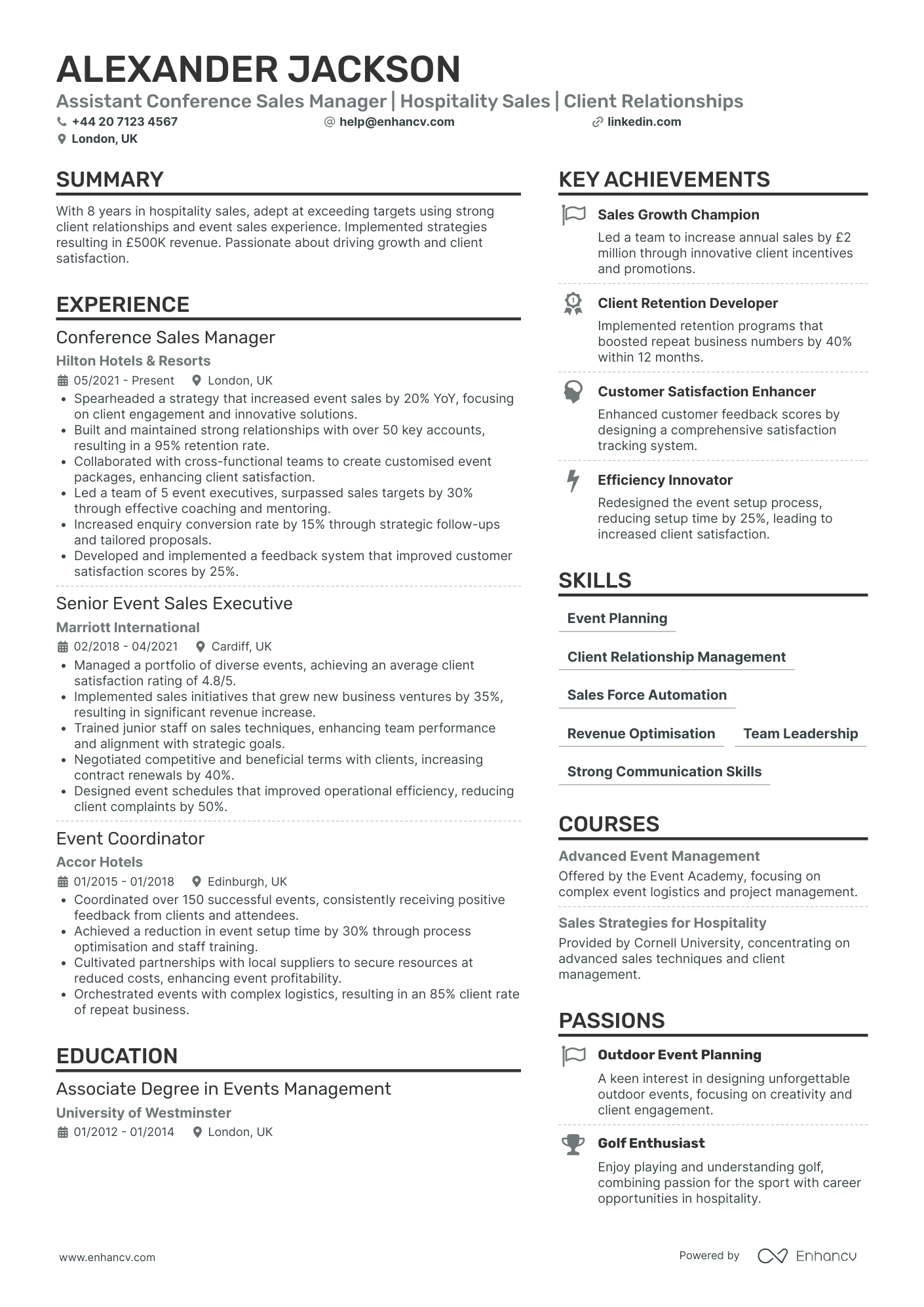 Assistant Manager in Sales