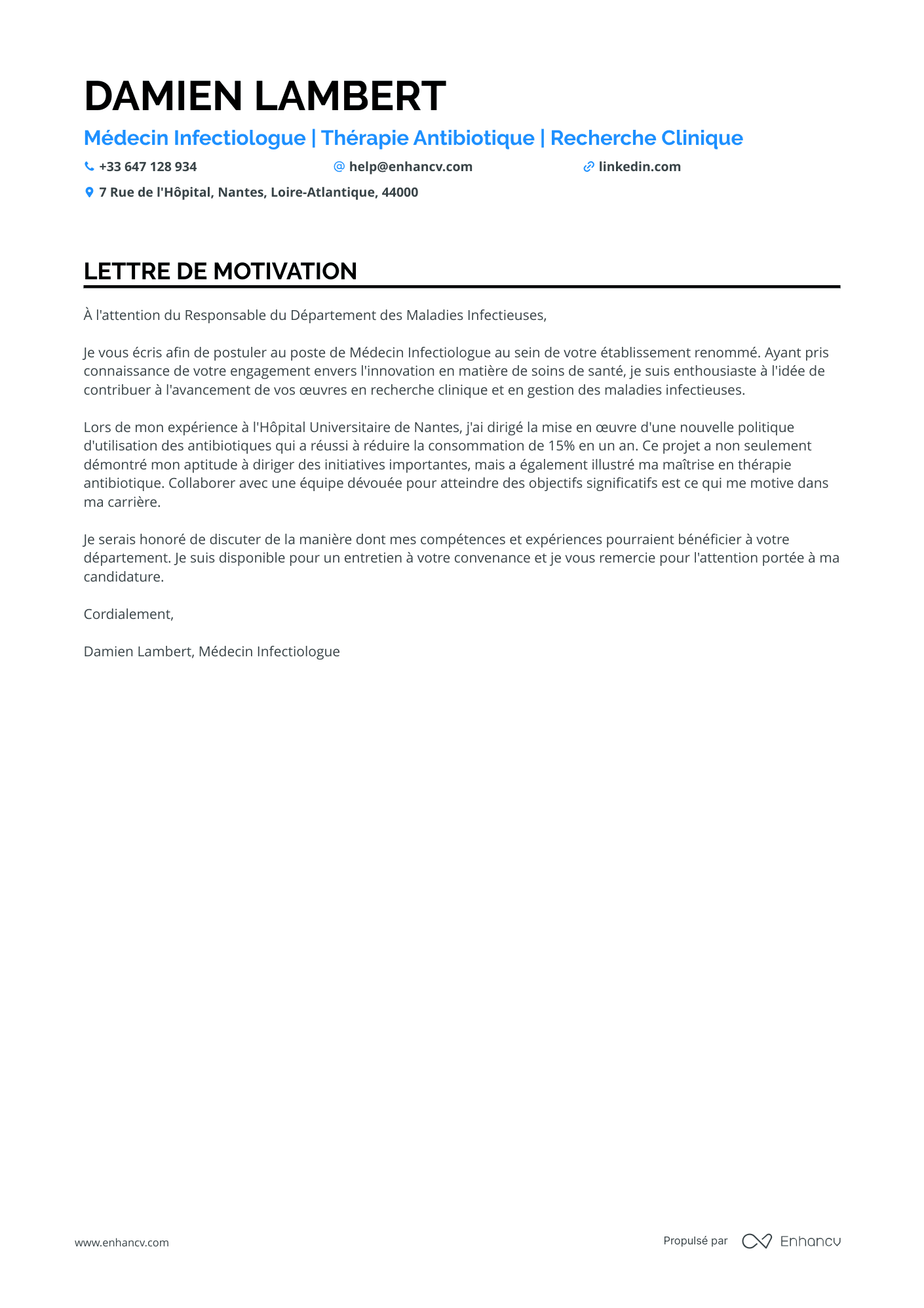 Médecin Référent