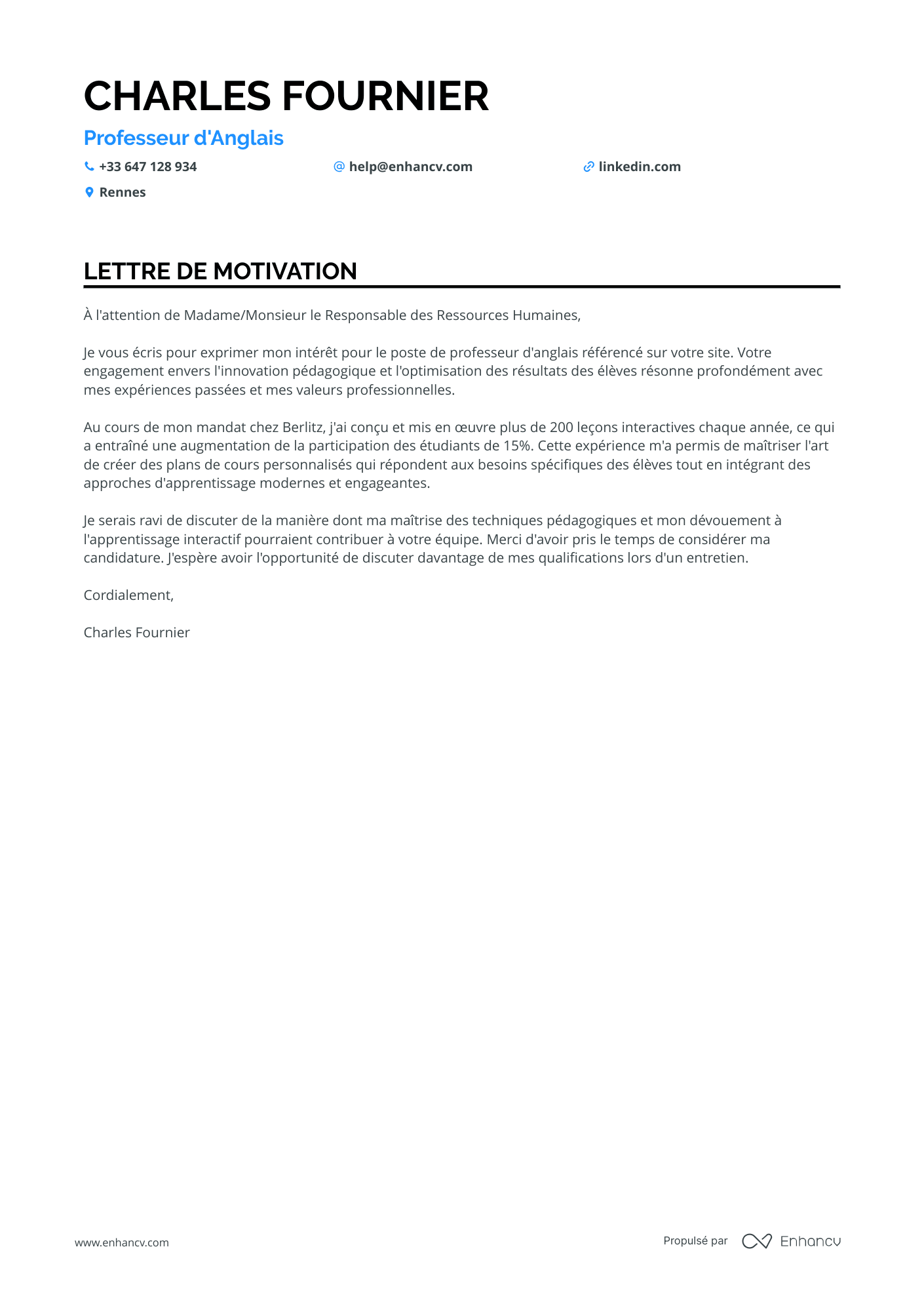 Enseignant en formation