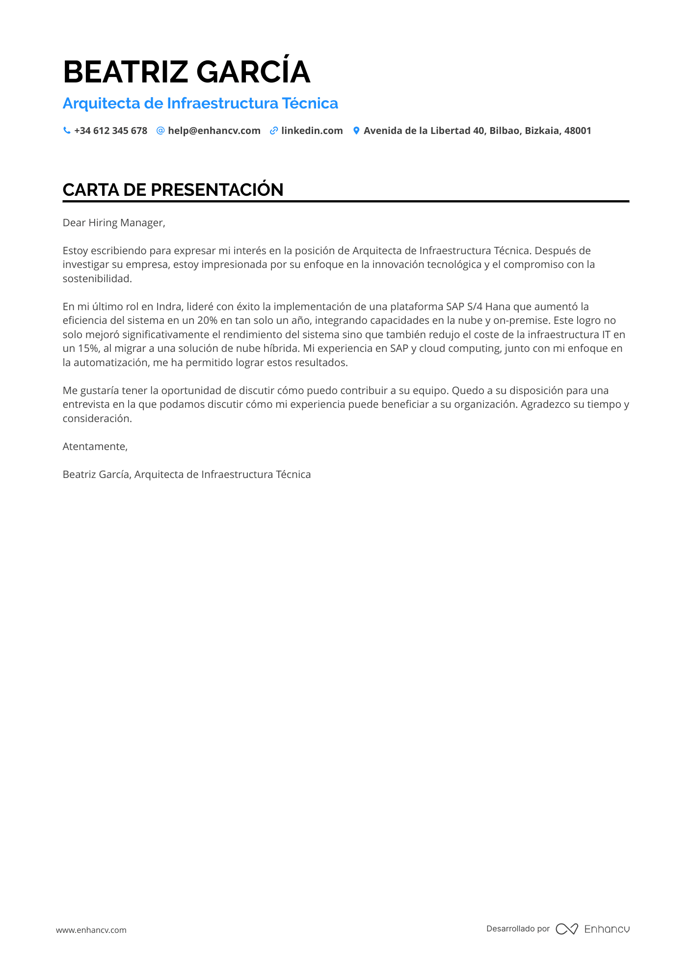 Arquitecto de Infraestructura