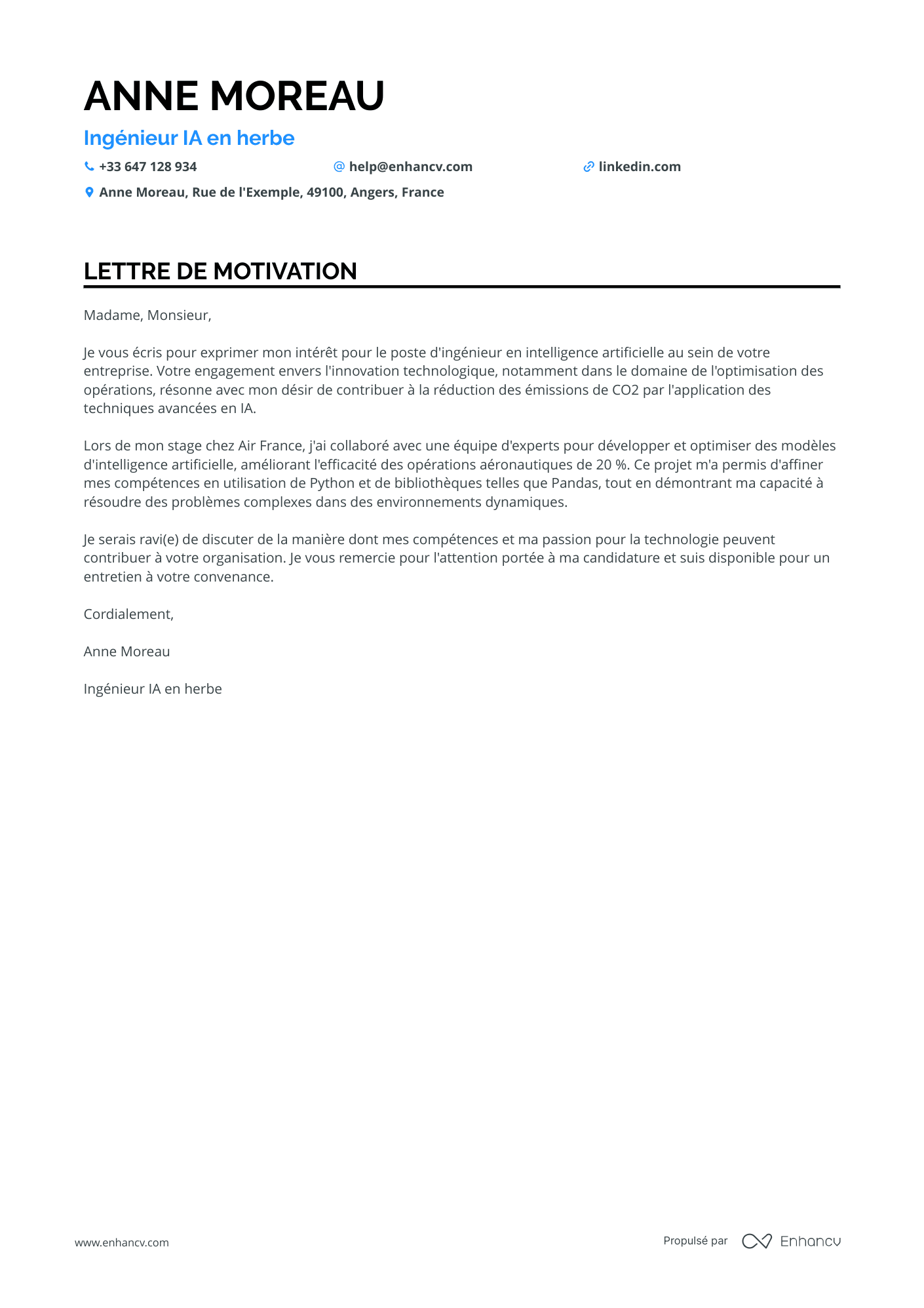 Ingénieur Stagiaire