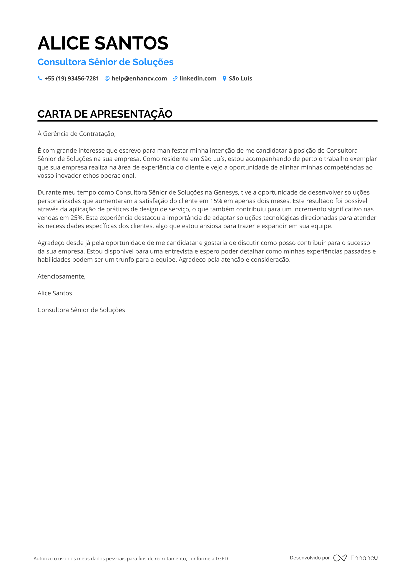 Consultor de Vendas de Tecnologia