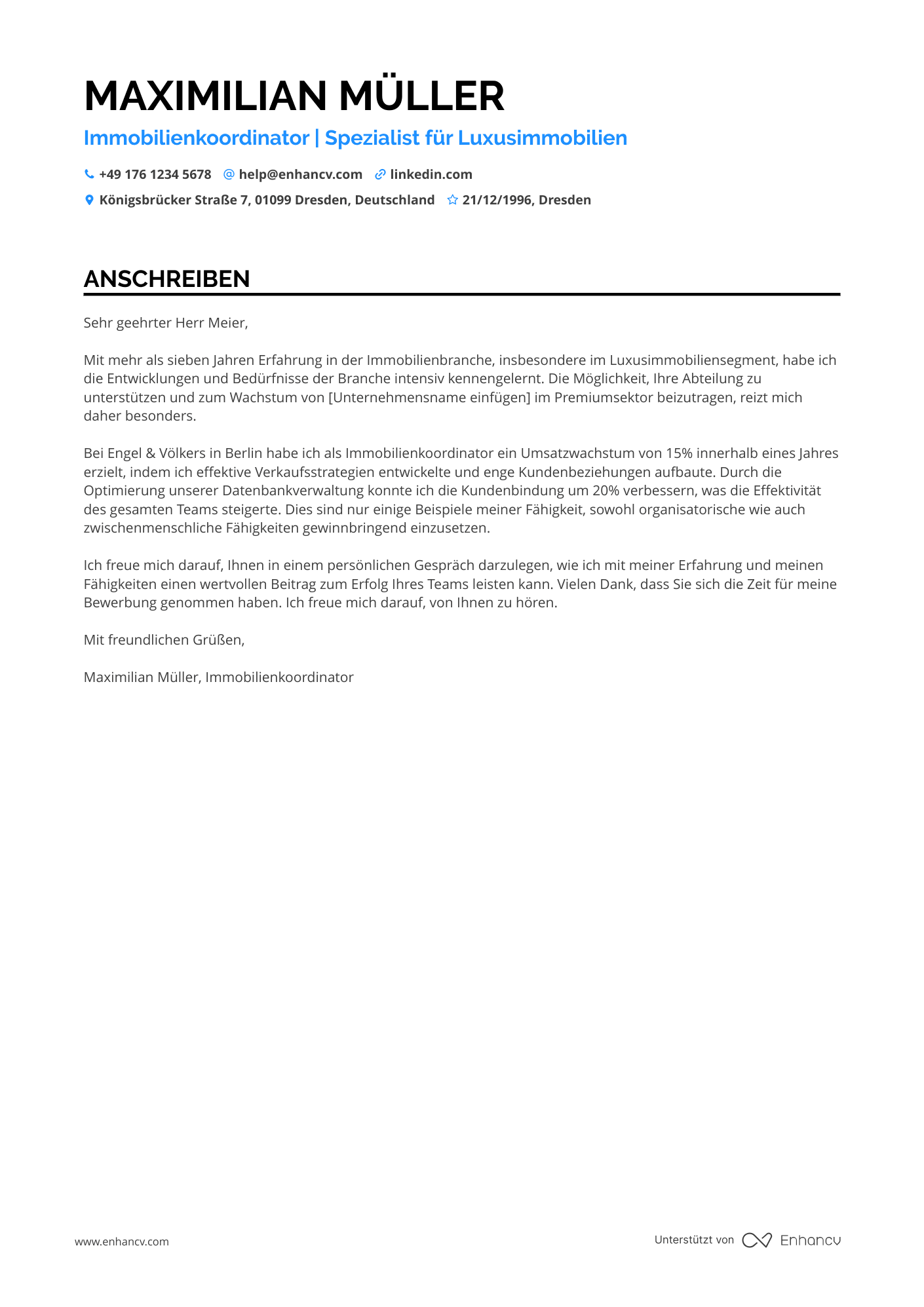 Immobilienmakler Koordinator