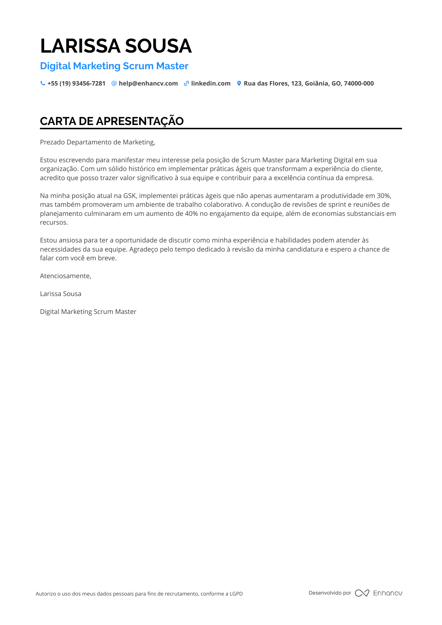 Gerente Geral de Marketing