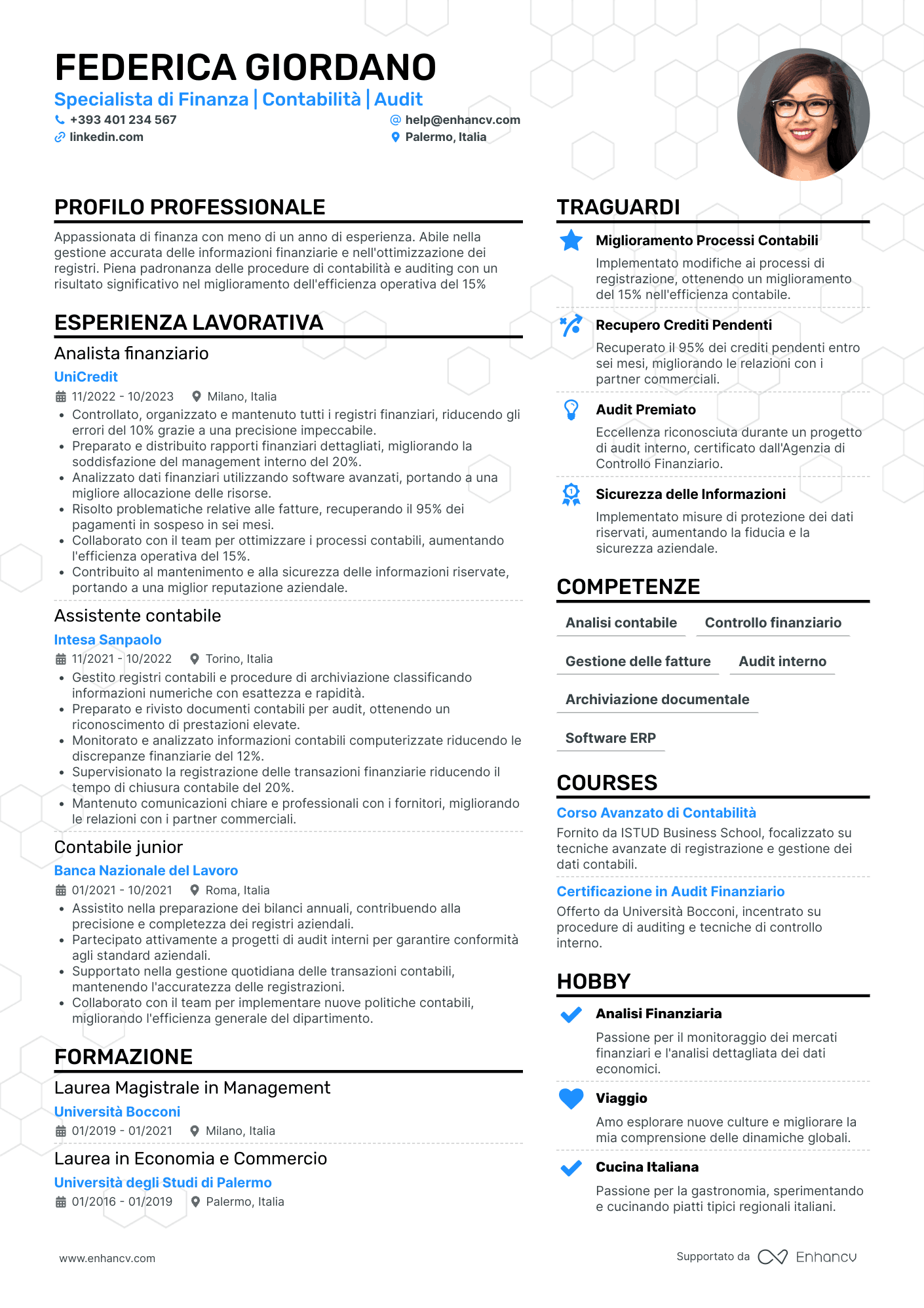 CV Contabile