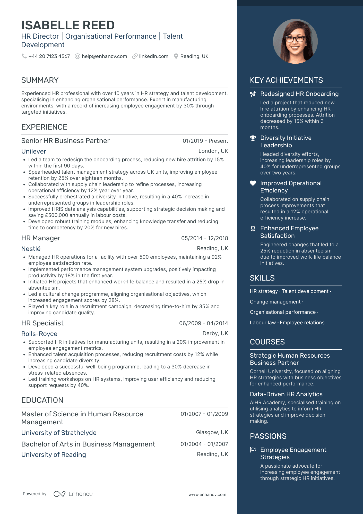 HR Manager in Manufacturing