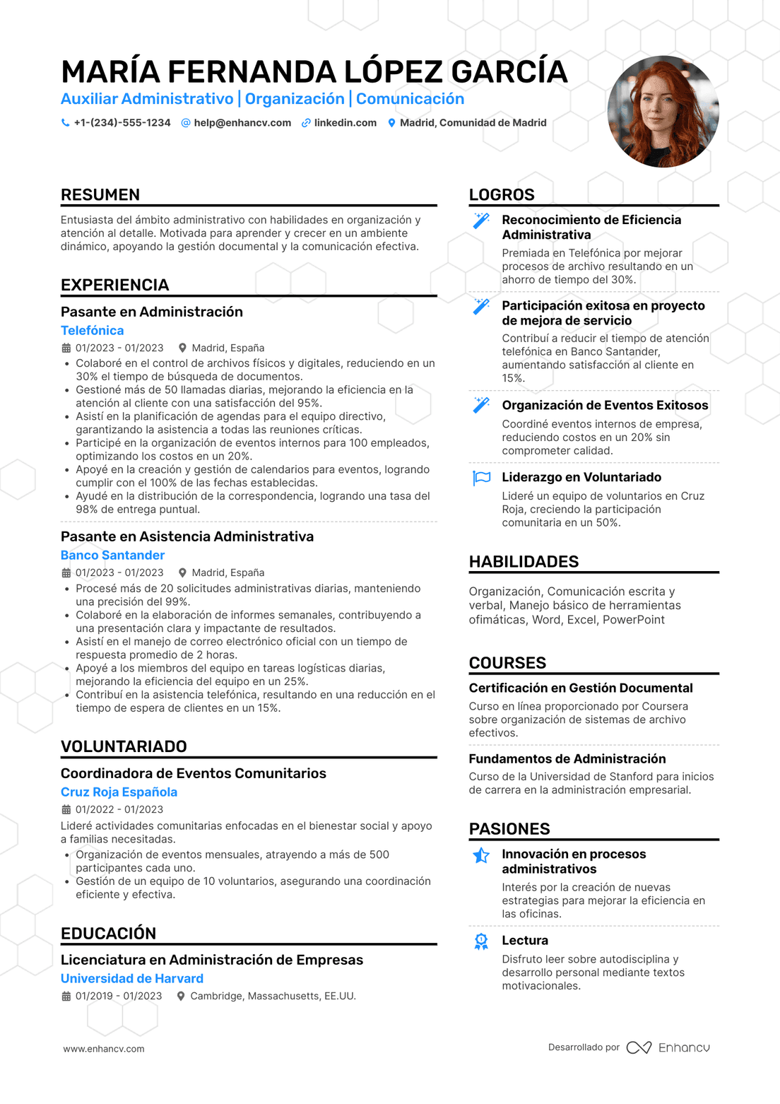 Auxiliar administrativo sin experiencia