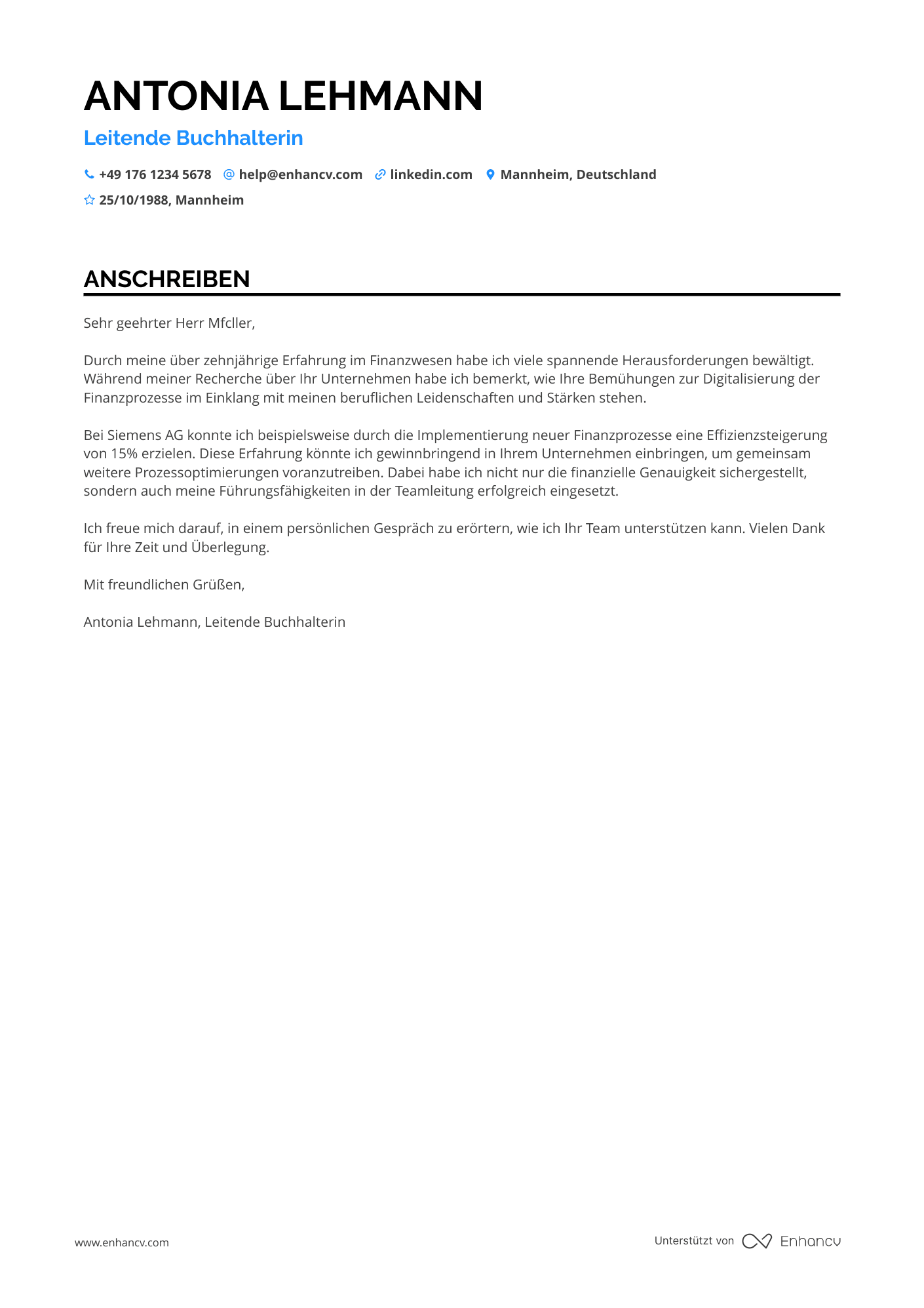 Buchhalter mit Führungserfahrung