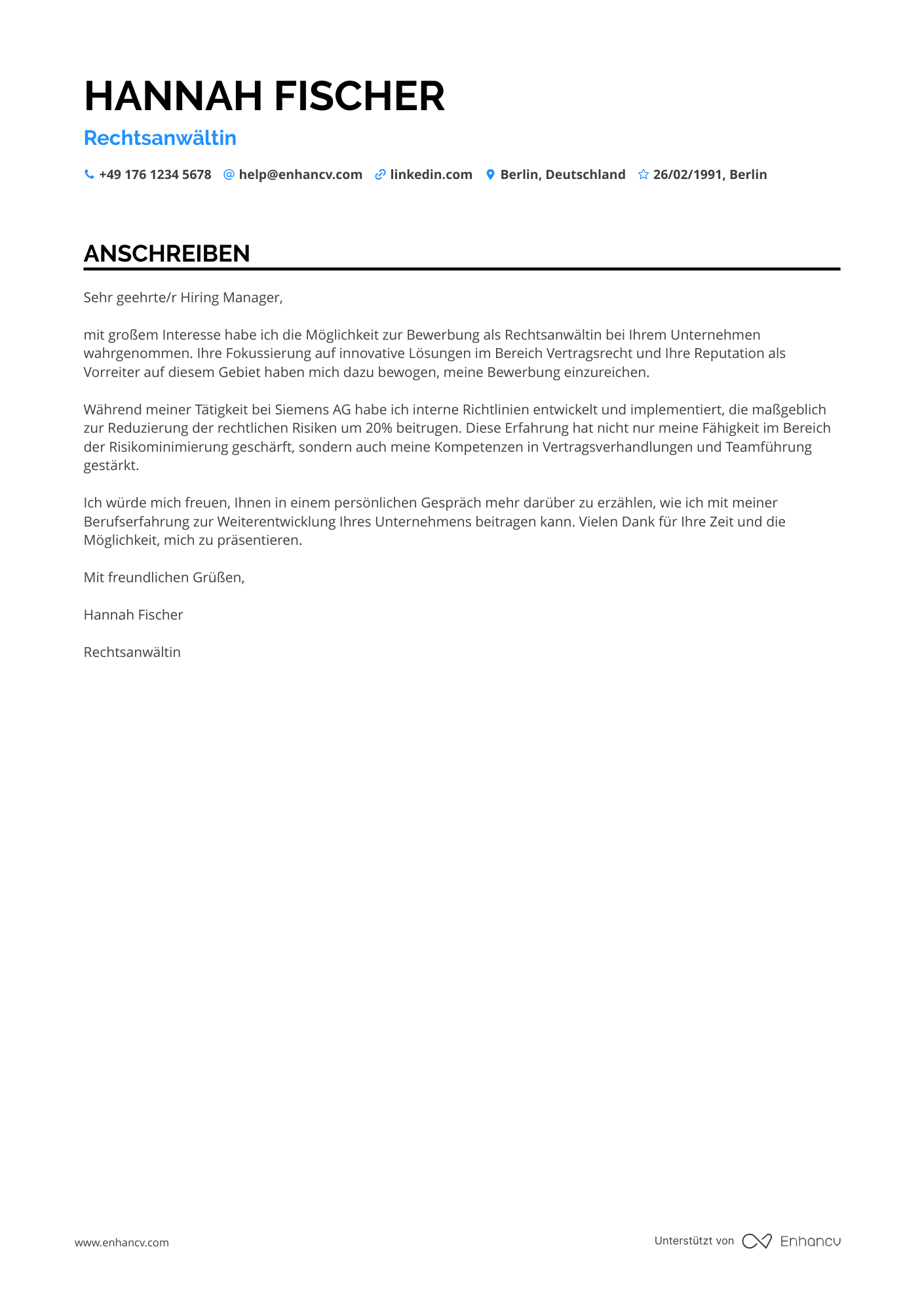 Jurist mit Spezialisierung