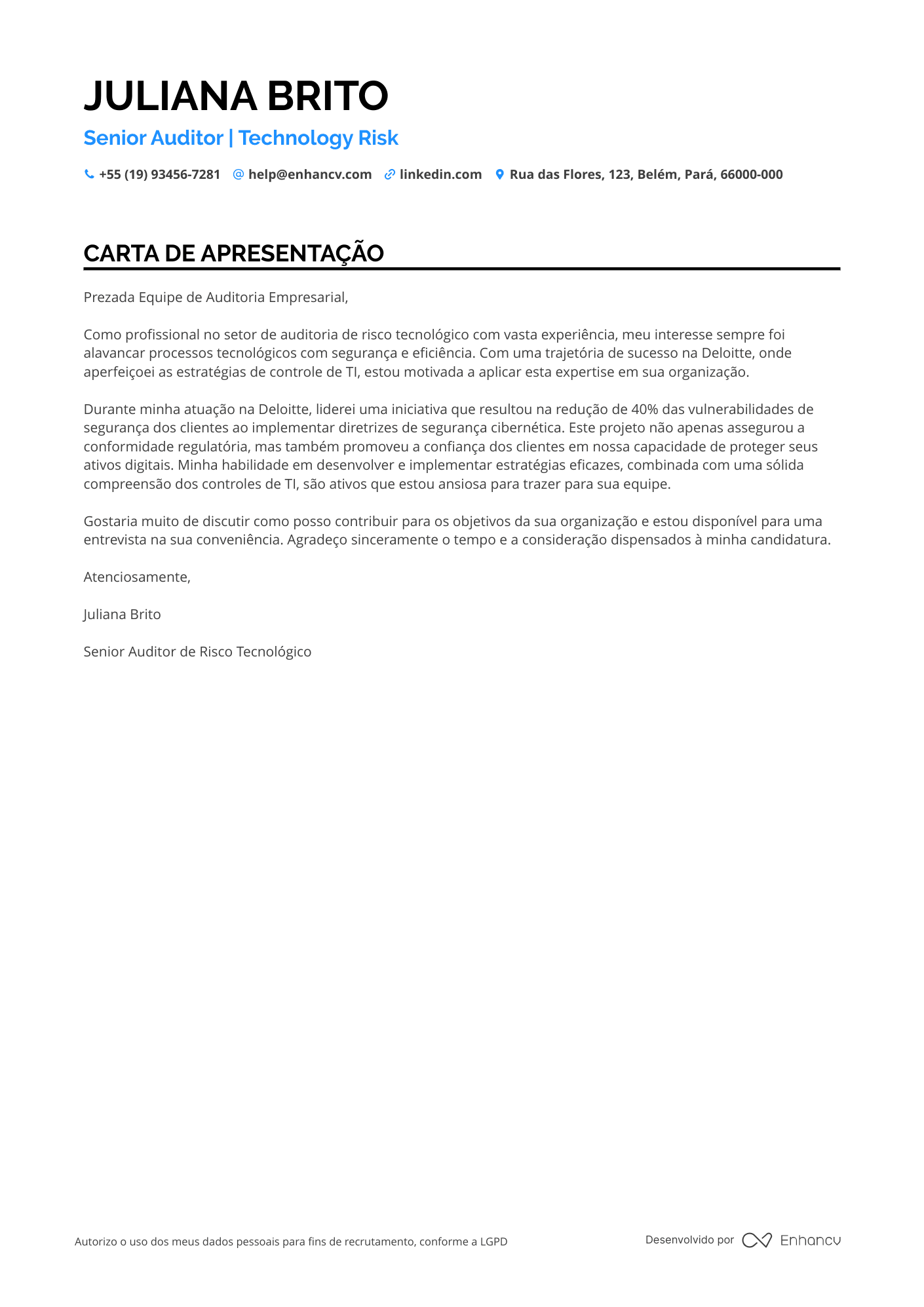 Auditor de Tecnologia