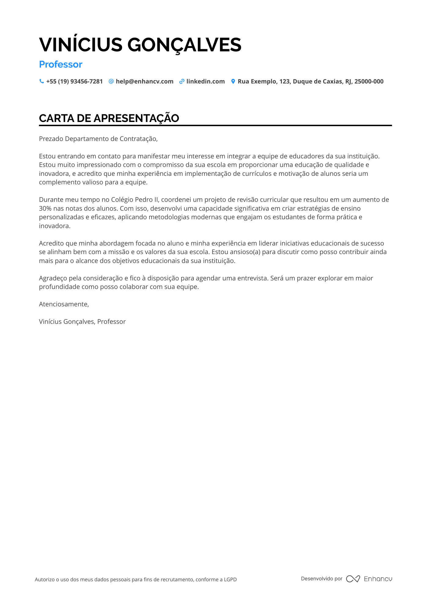 Professor de Inglês para Profissionais Financeiros