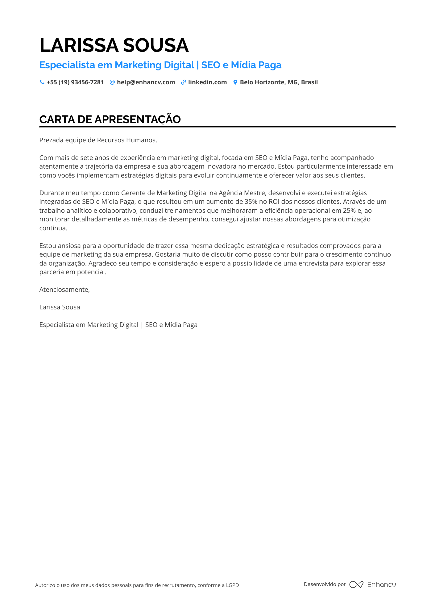 Consultor de Marketing Digital