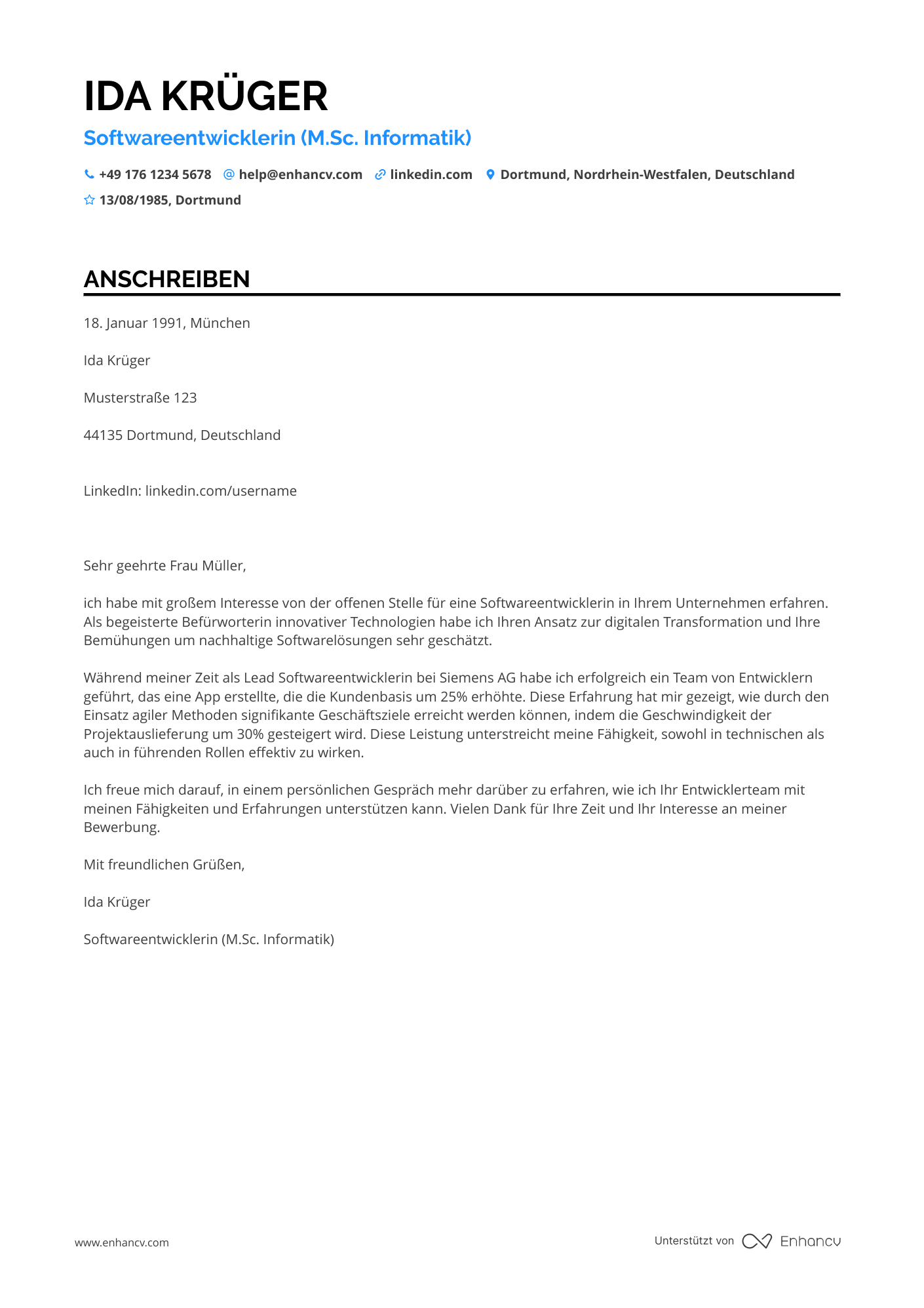 Softwareentwickler mit Managementerfahrung