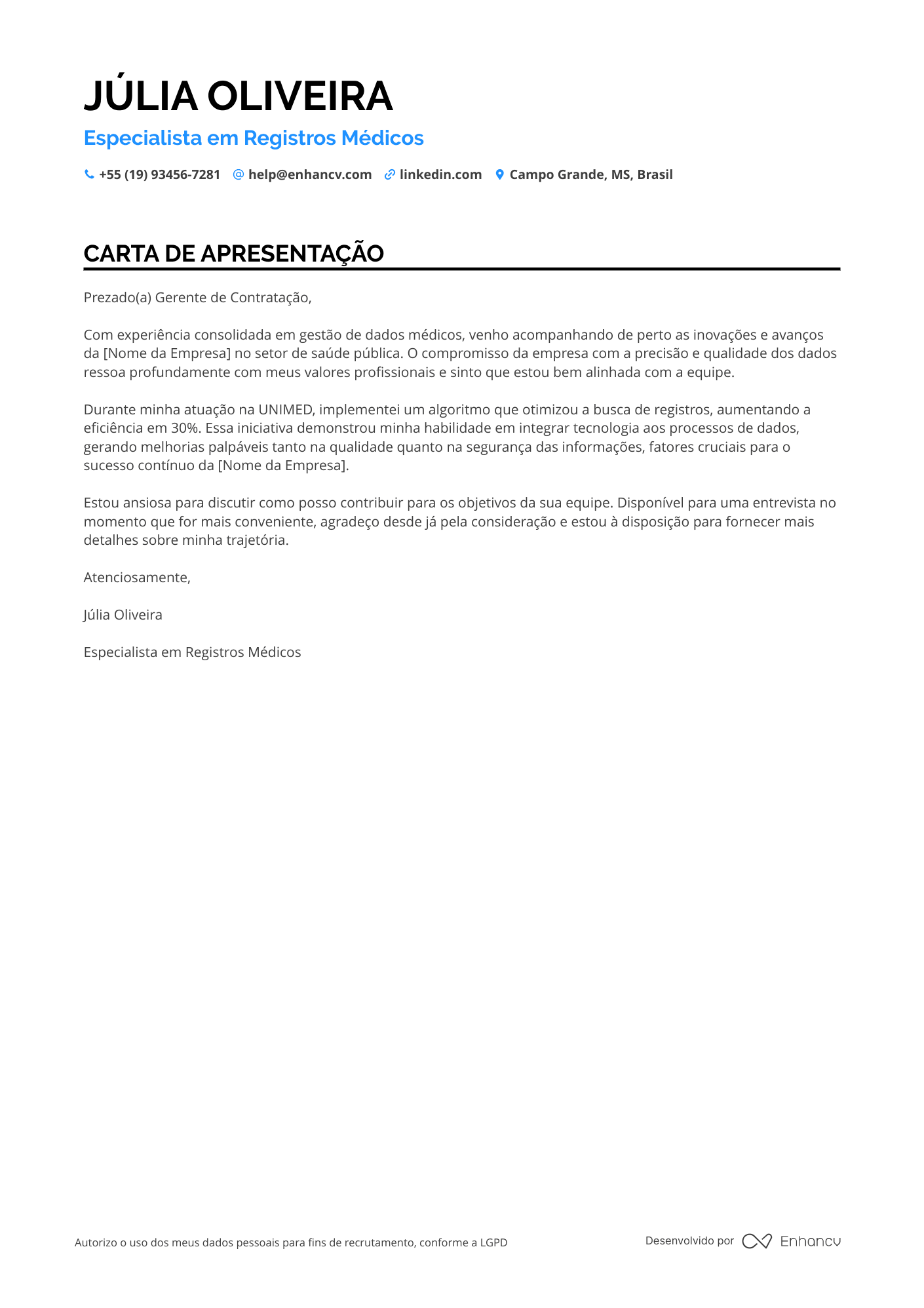 Enfermeira de Saúde Pública