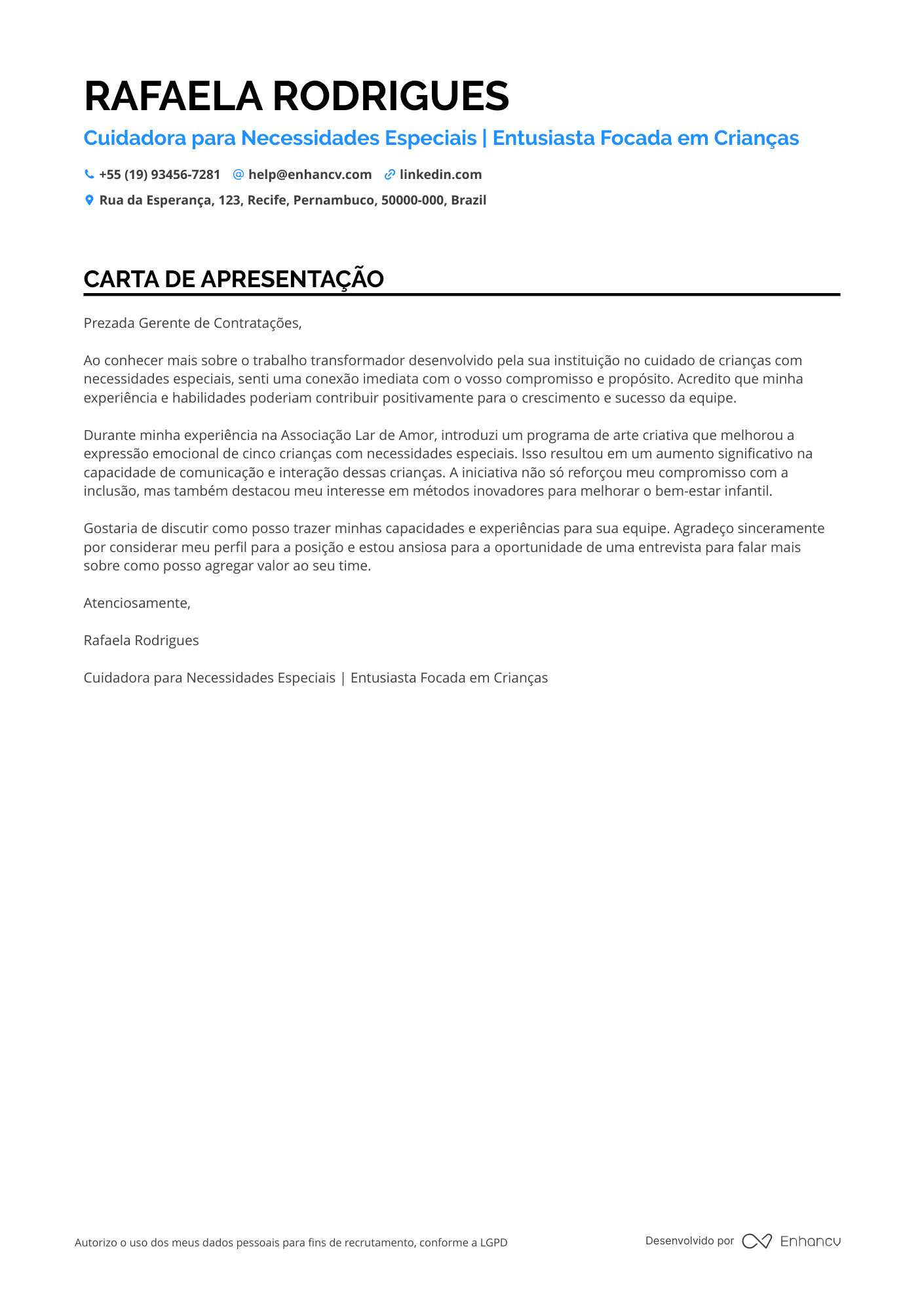 Babá de Crianças com Necessidades Especiais