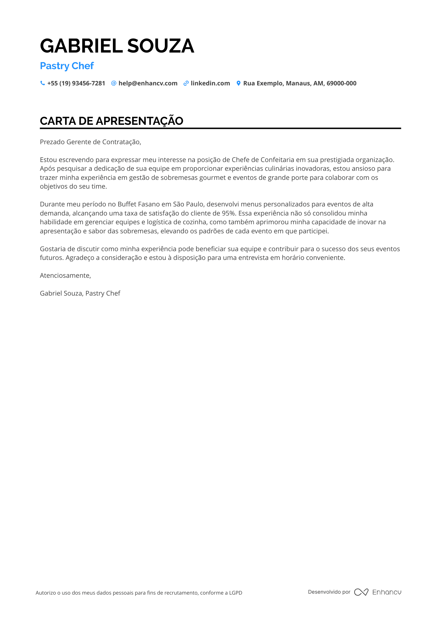 Padeiro de Pastelaria