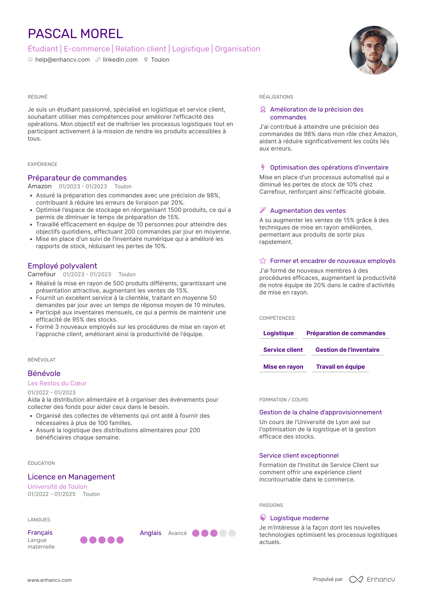 Etudiant job d'été