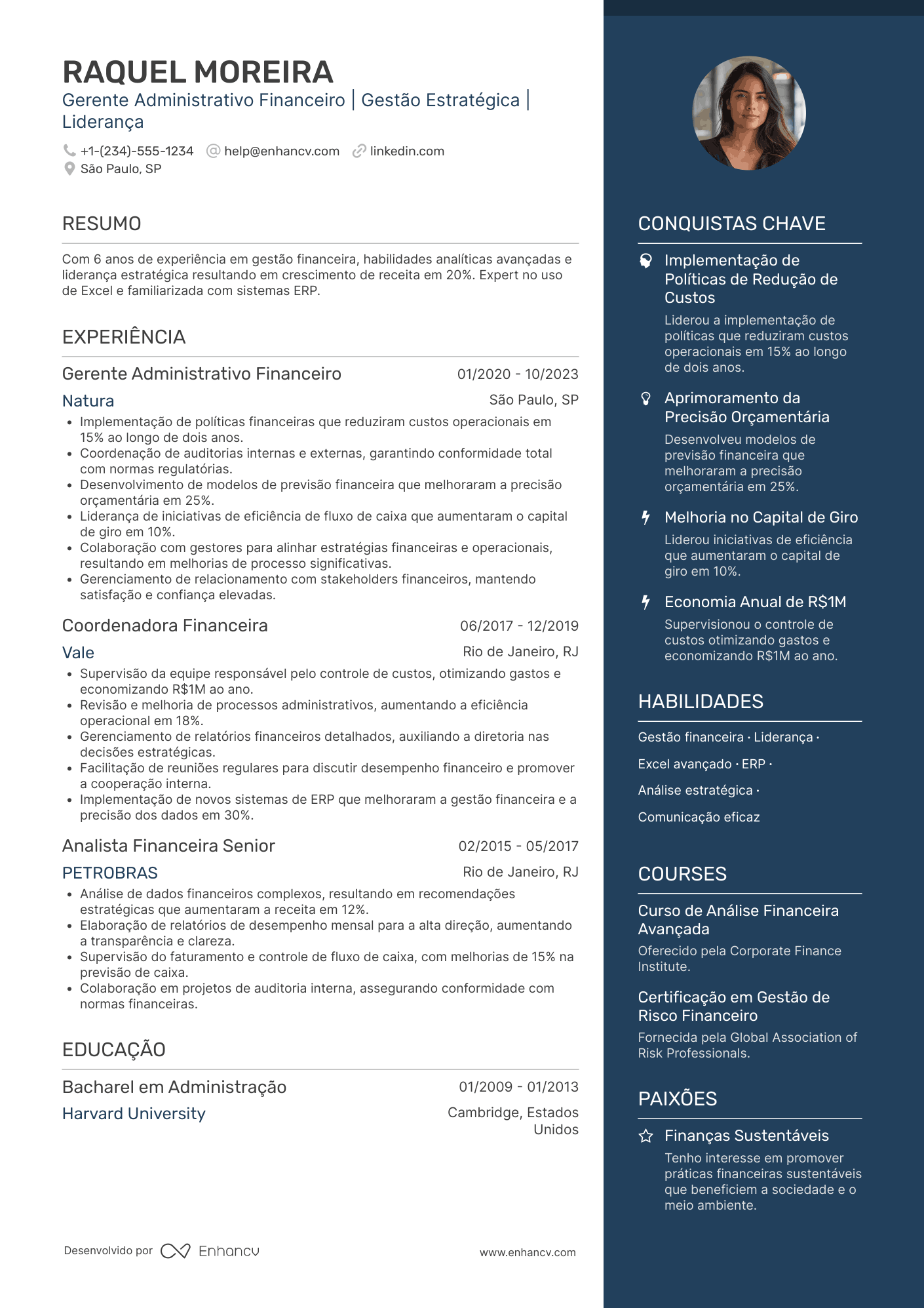 Gerente administrativo financeiro