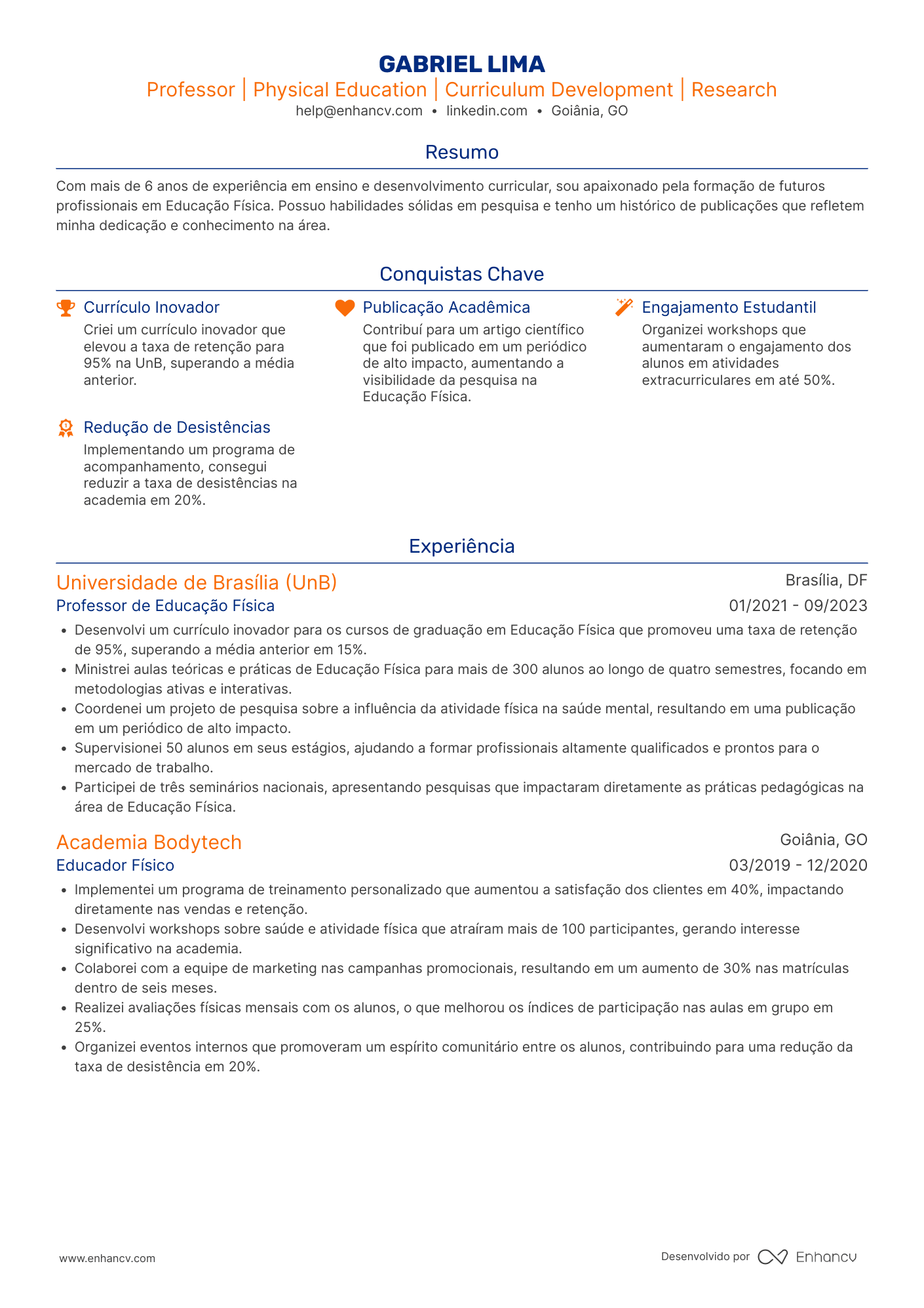Professor de Educação Física