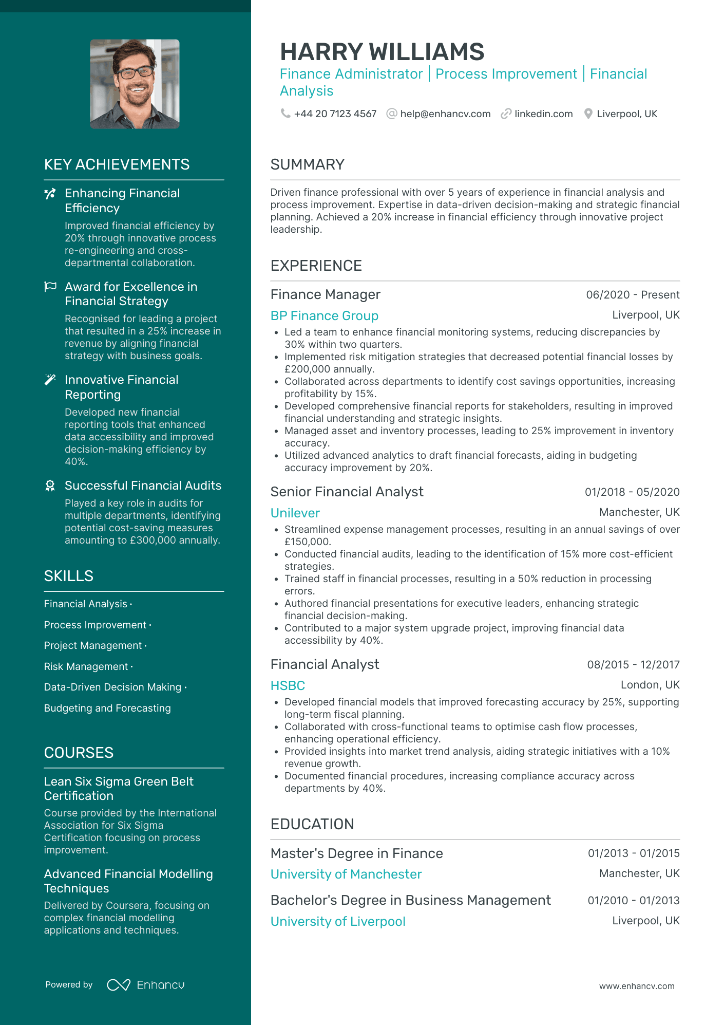 Mid Level Finance Administrator