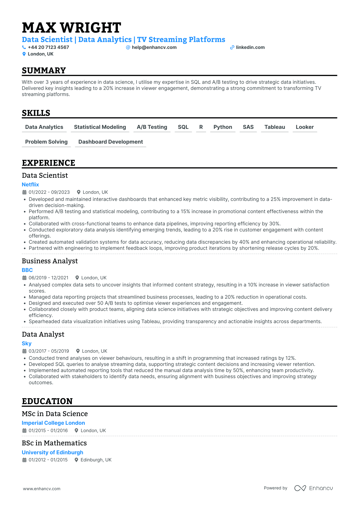 Computer Science Data Scientist