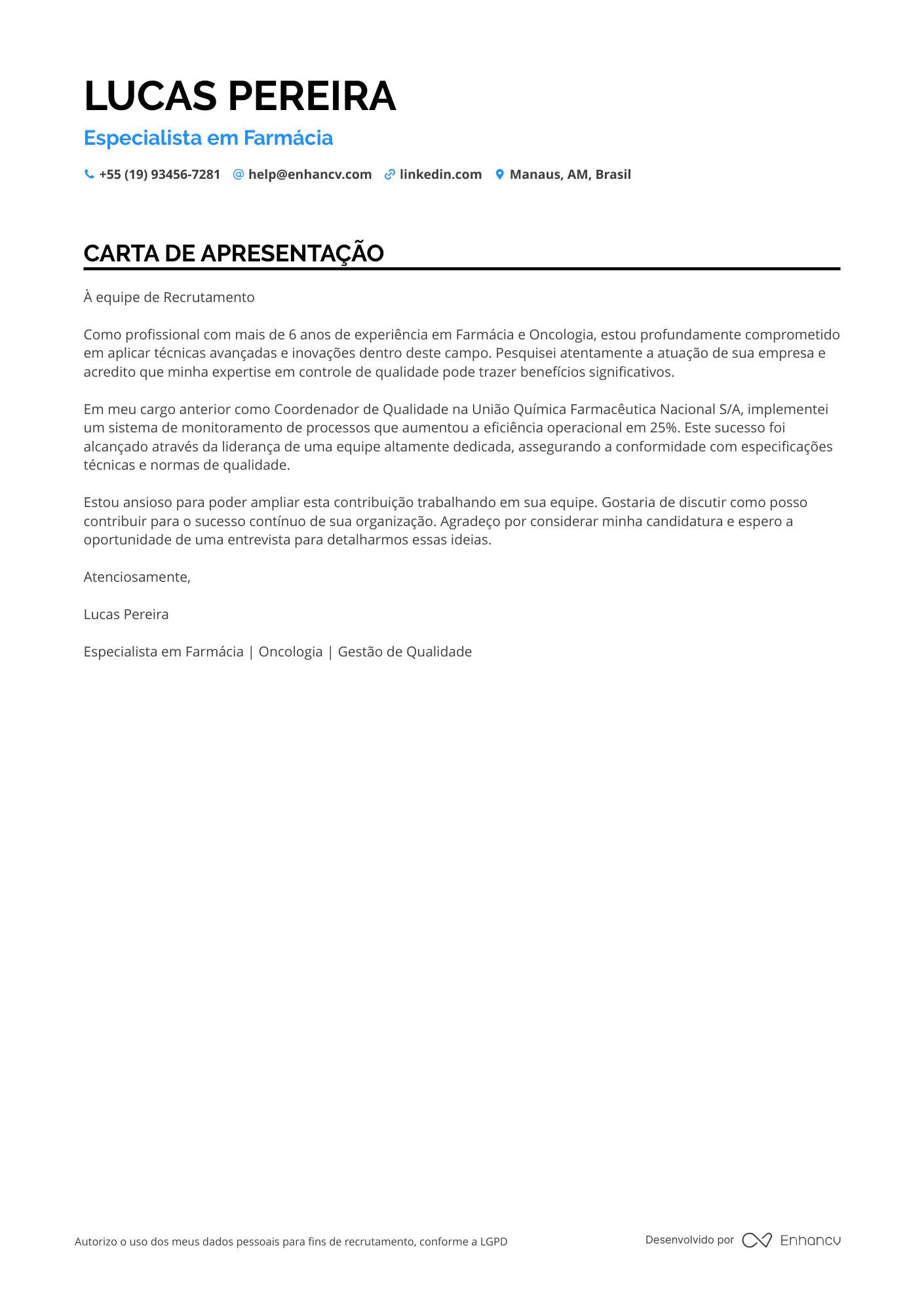 Farmacêutico de Produção