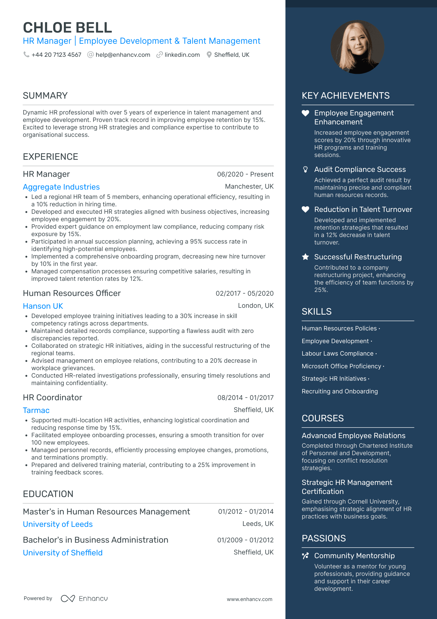 HR Manager in Construction