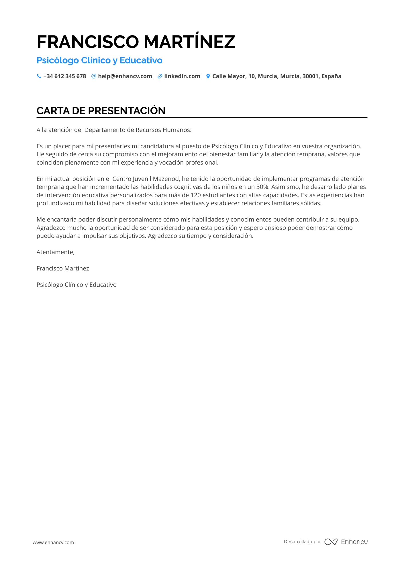 Psicólogo Senior
