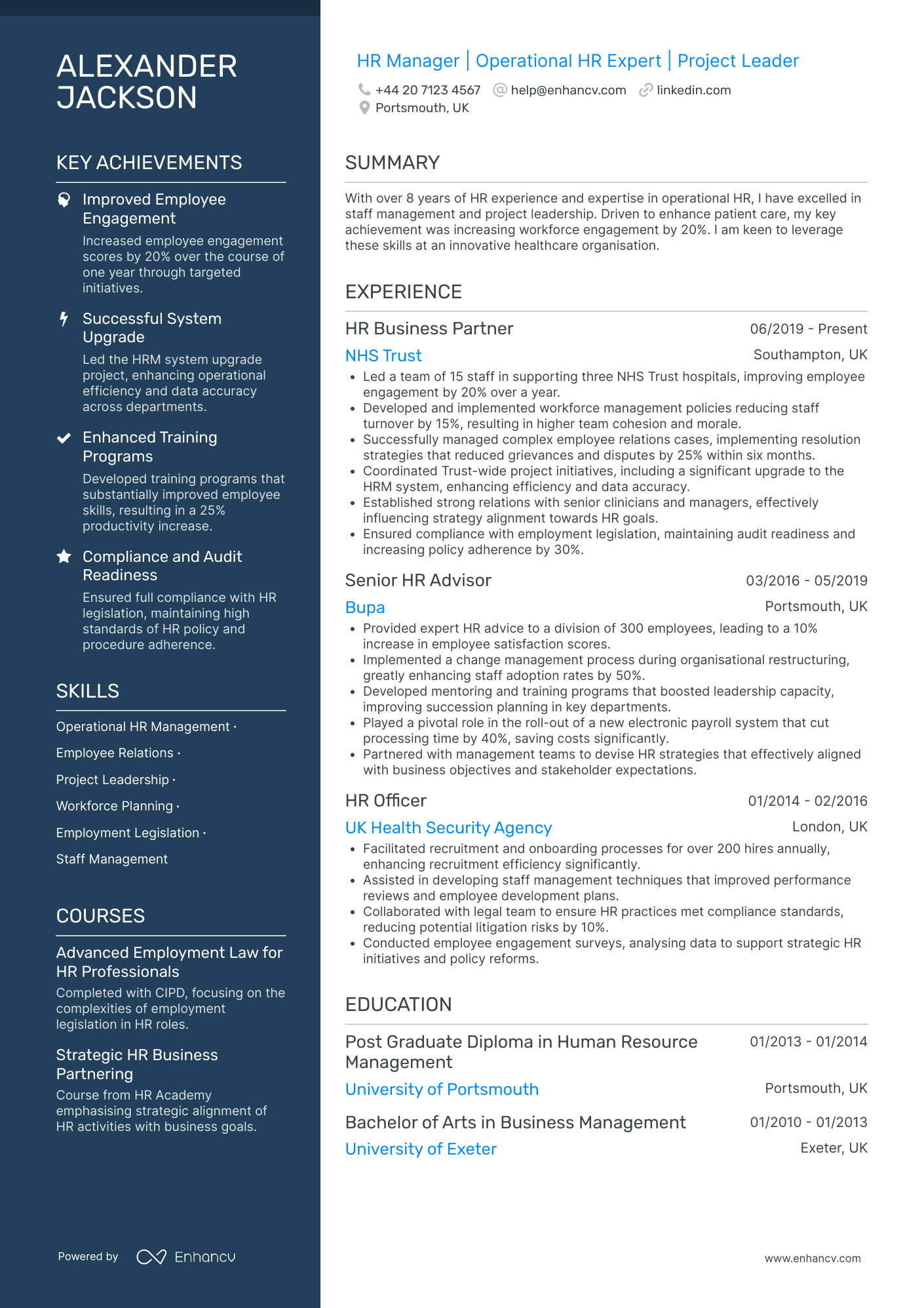 HR Manager in Healthcare