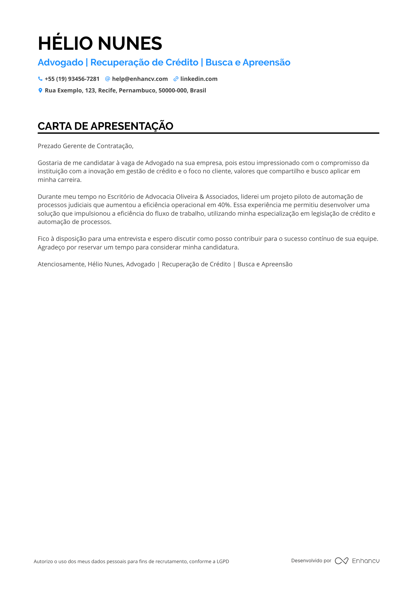 Advogado Iniciante em Direito do Trabalho