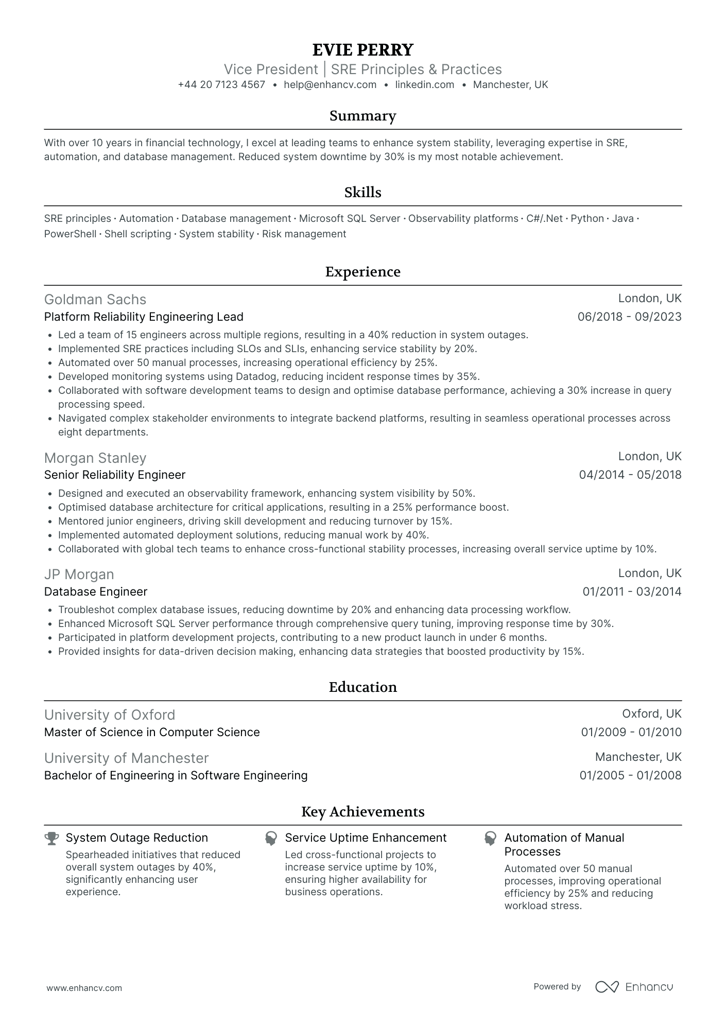 Software Reliability Engineer