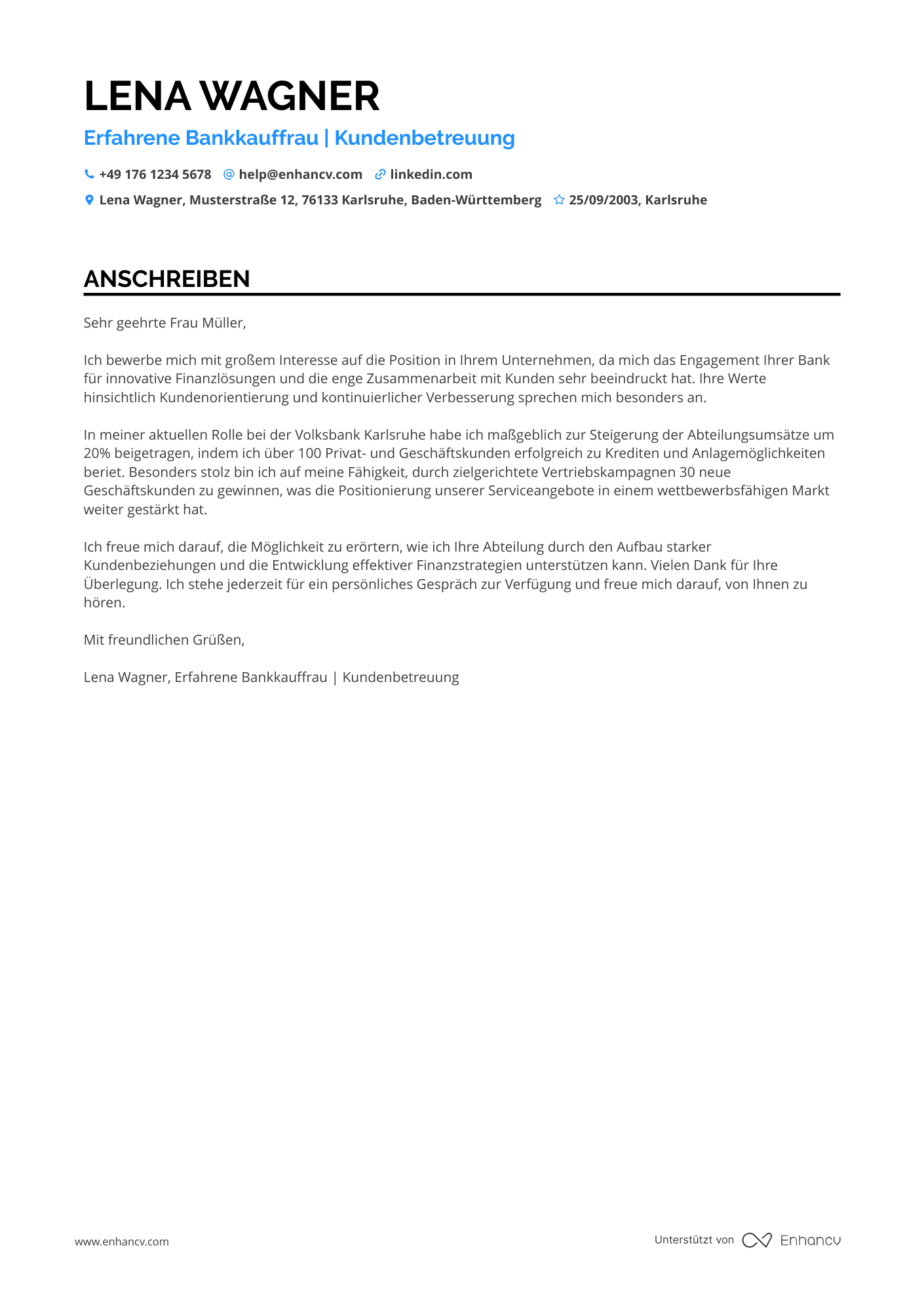 Bankkaufmann in der Commerzbank