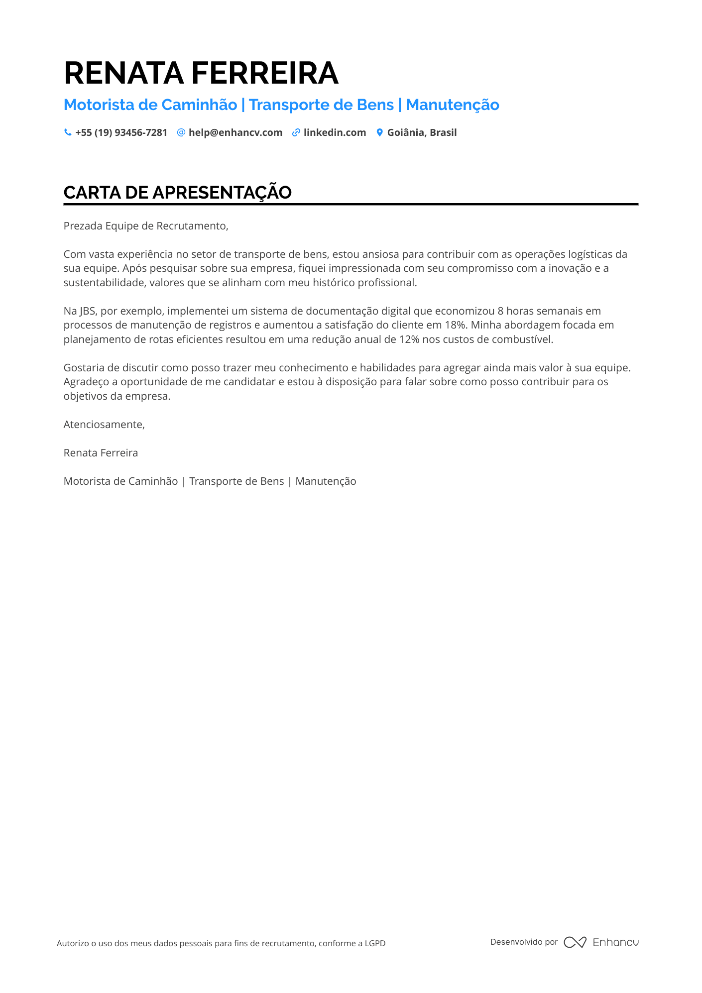 Motorista de caminhão de produtos perigosos