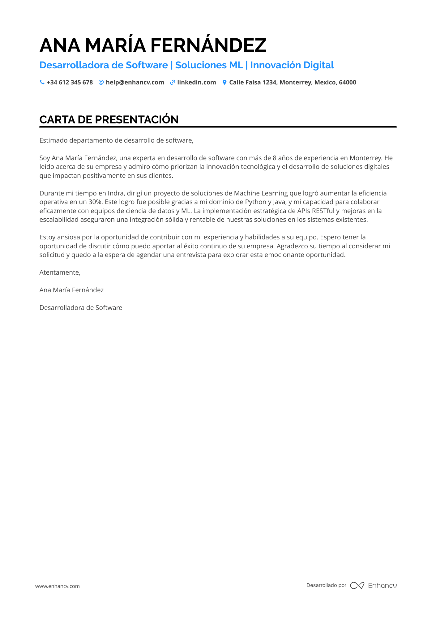 Líder de Equipo de Desarrolladores de Software