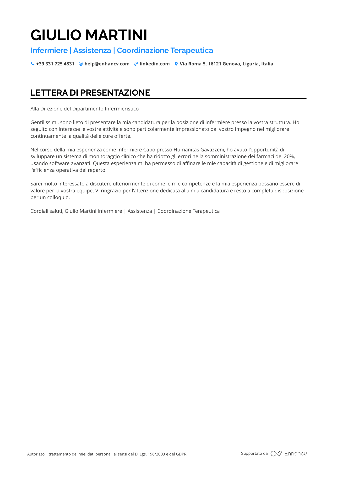 Infermiere Capo