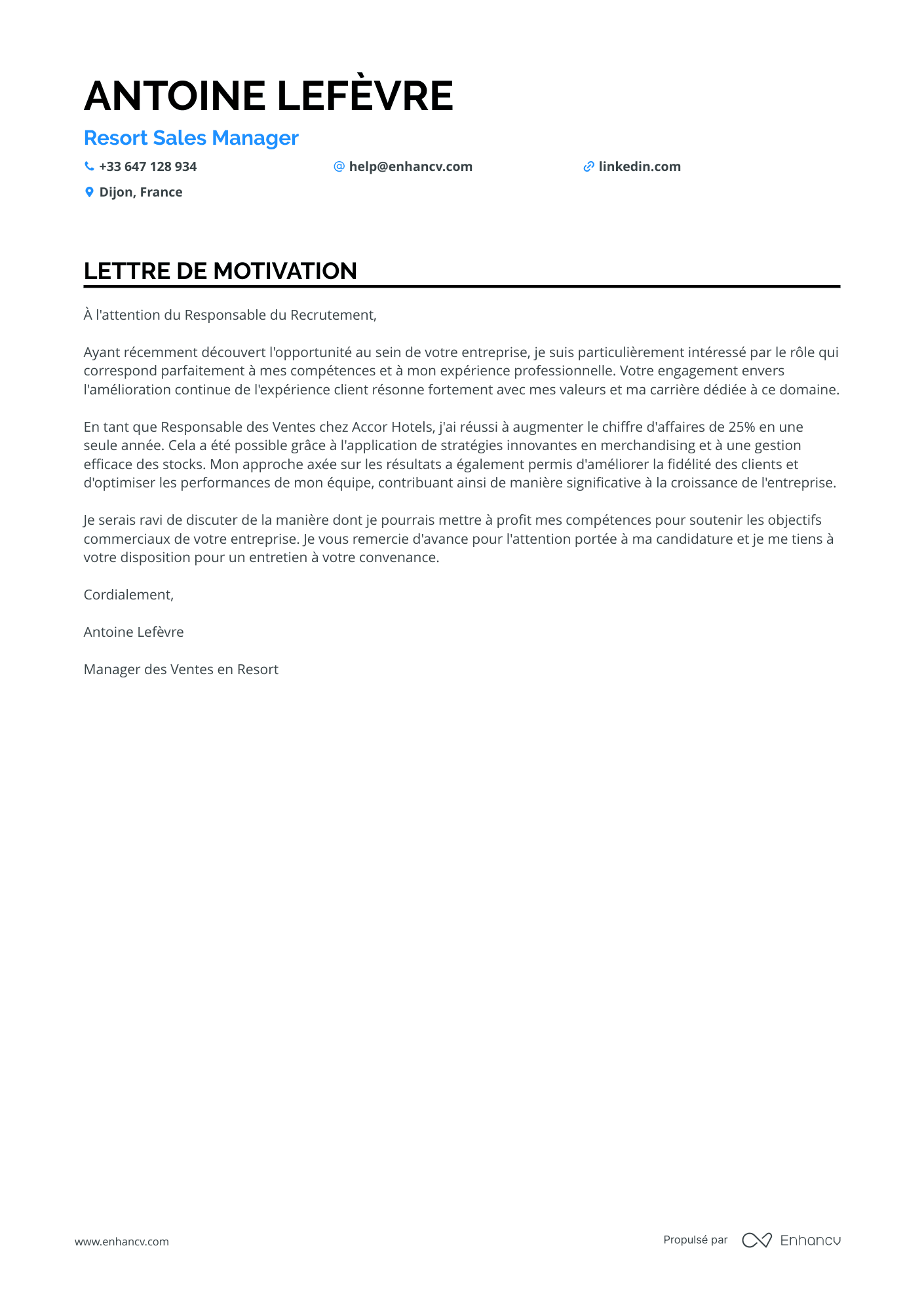 Responsable Commercial