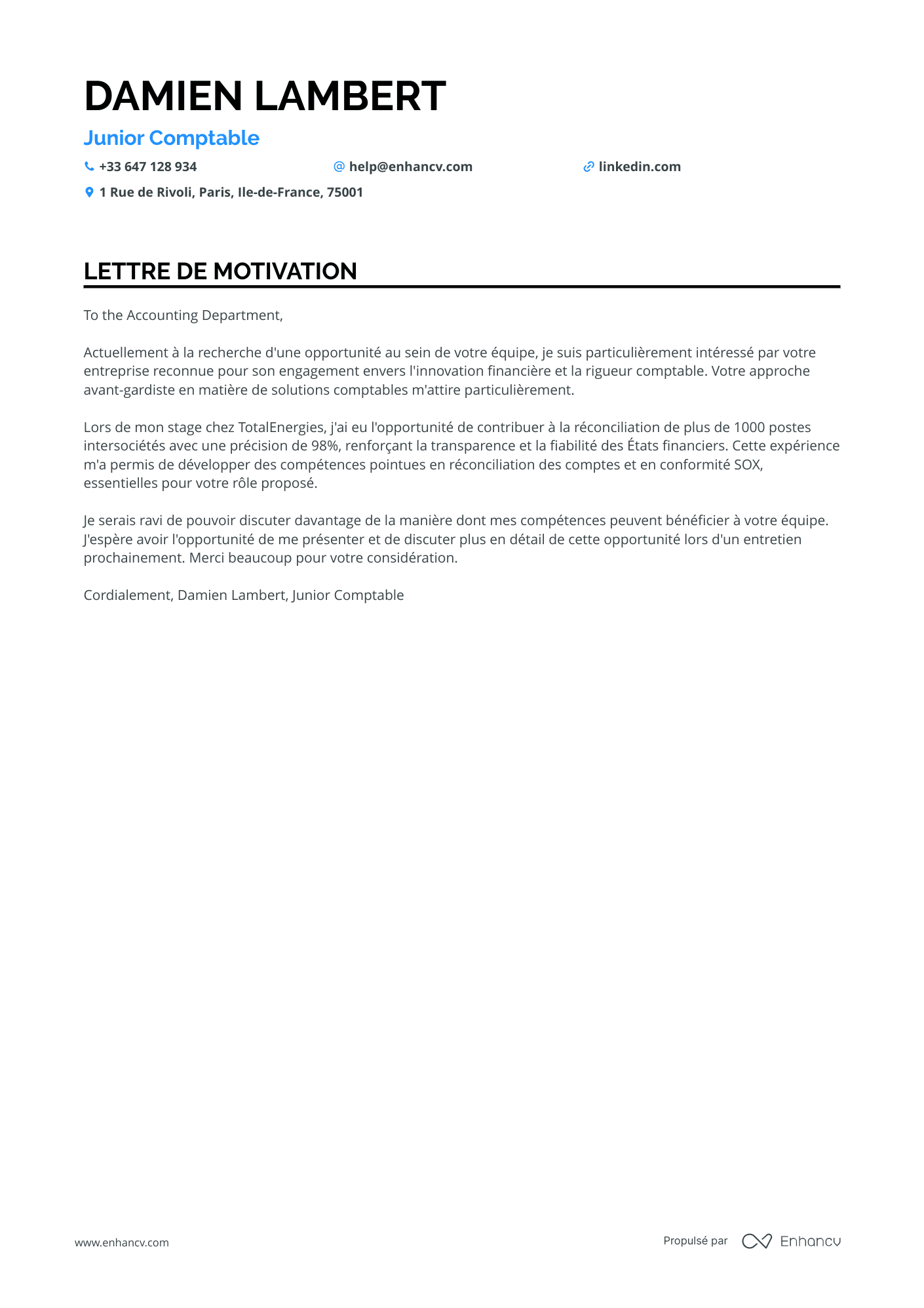 Étudiant en Comptabilité