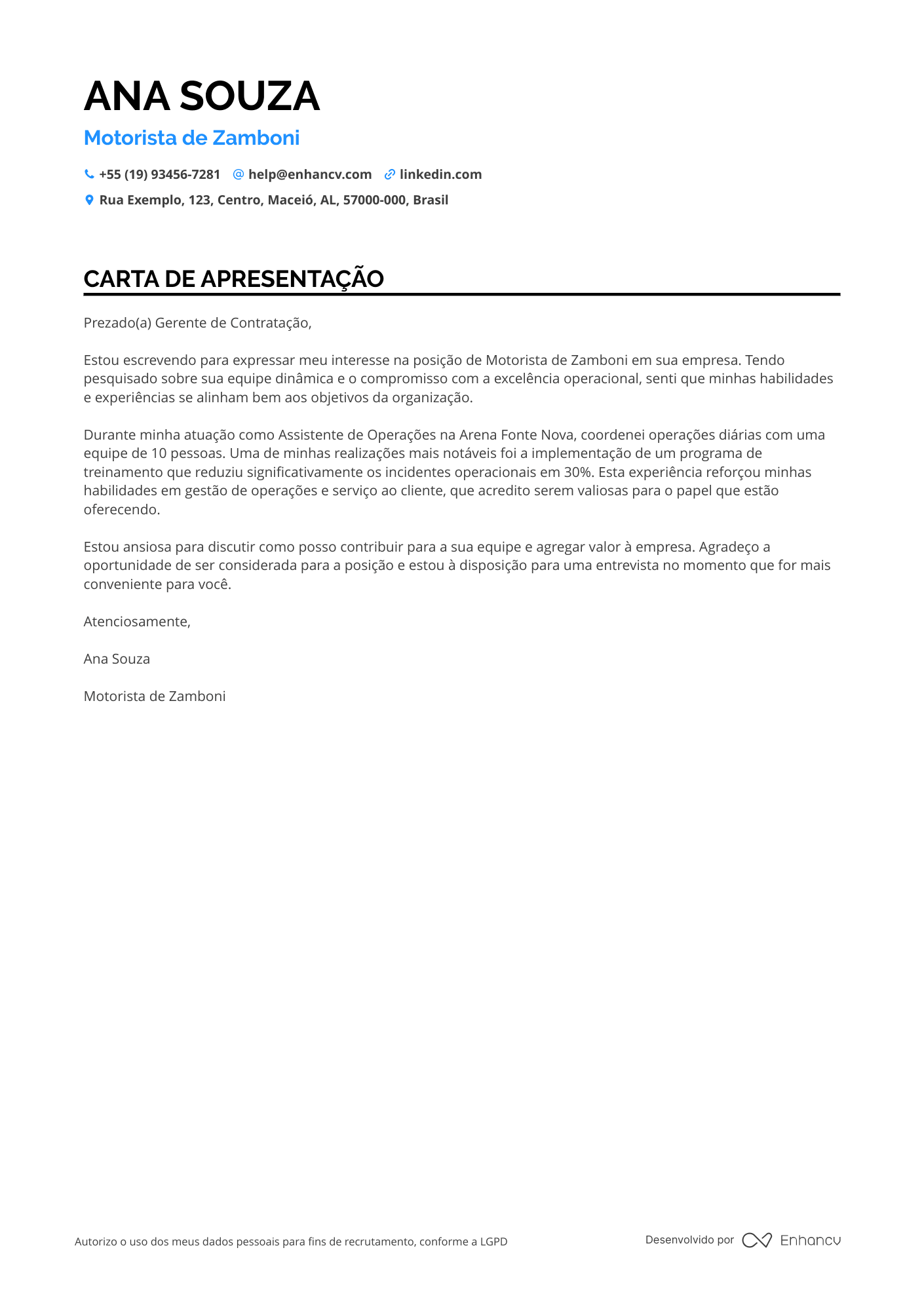 Motorista de caminhão Júnior