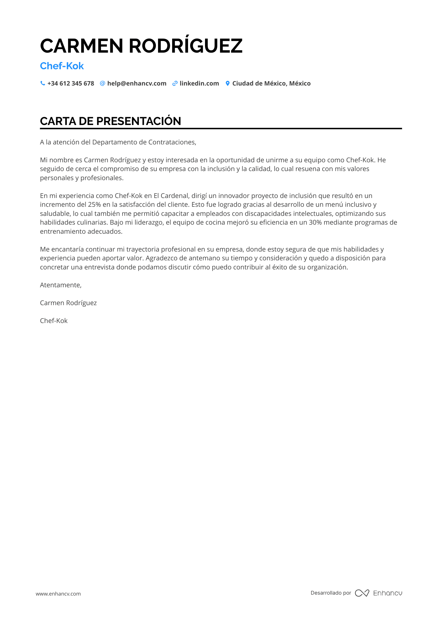 Chef de Partie