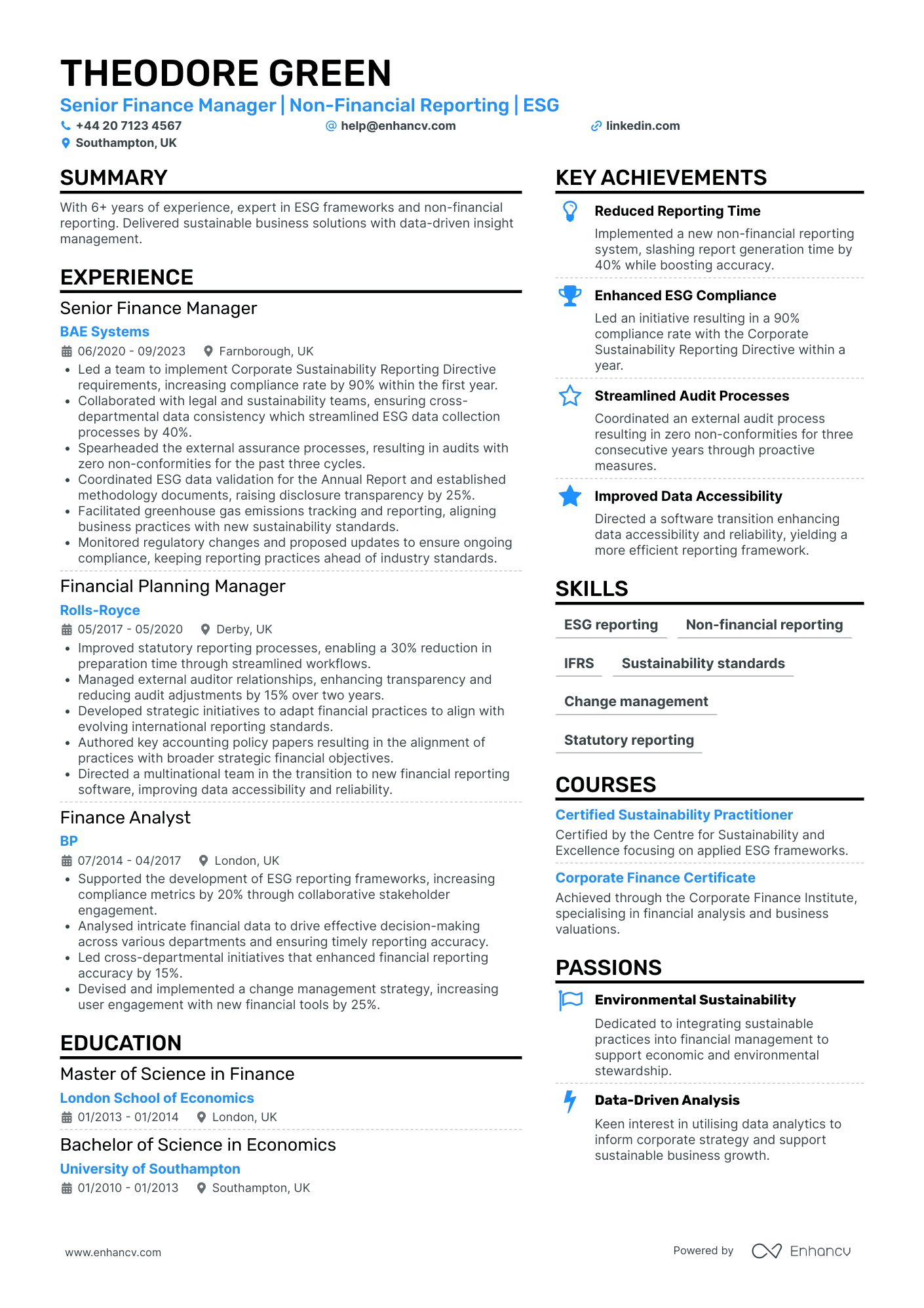 Senior Finance Manager