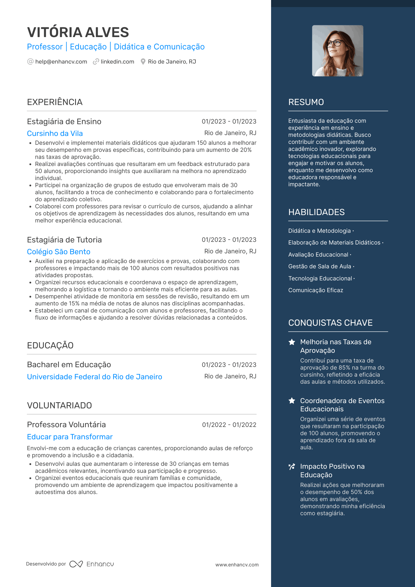 Professor sem experiência