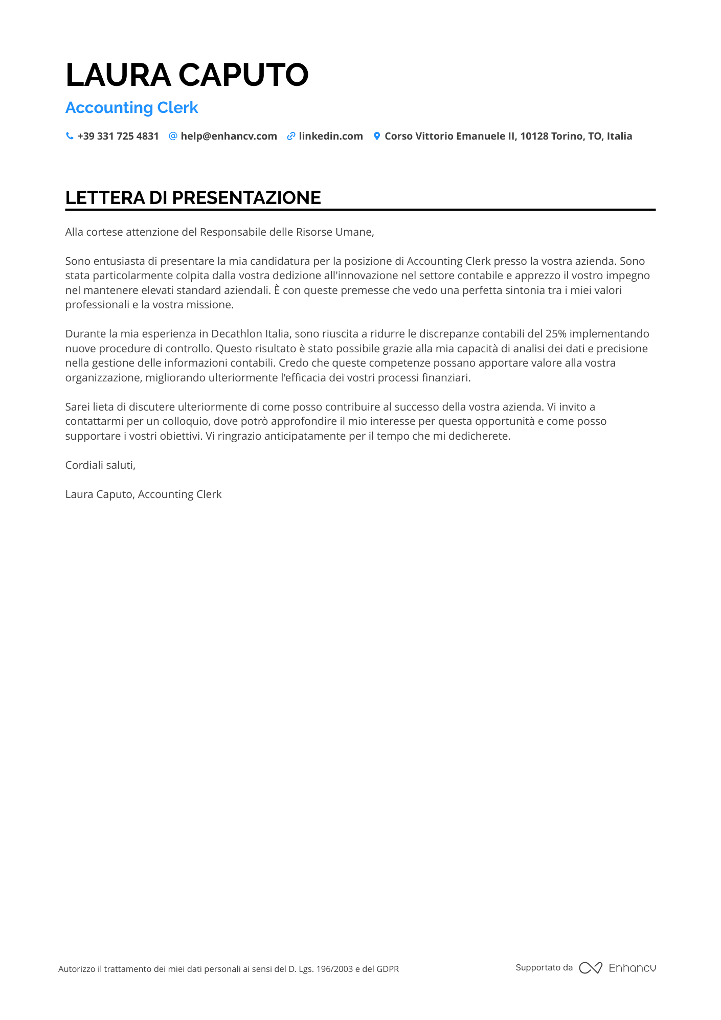 Contabile di gestione
